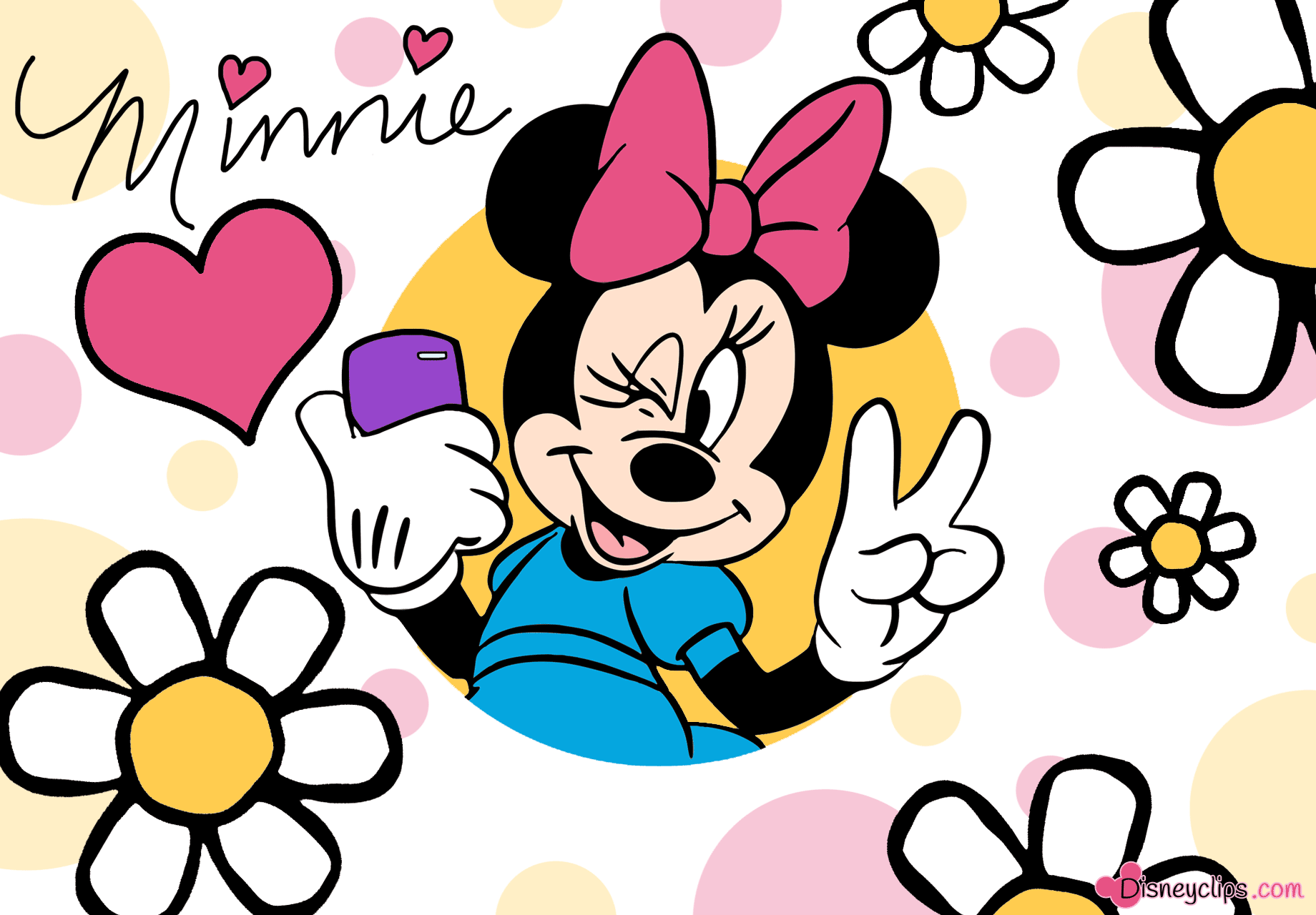  Minnie Mouse Hintergrundbild 1840x1280. Mickey Mouse and Friends Wallpaper