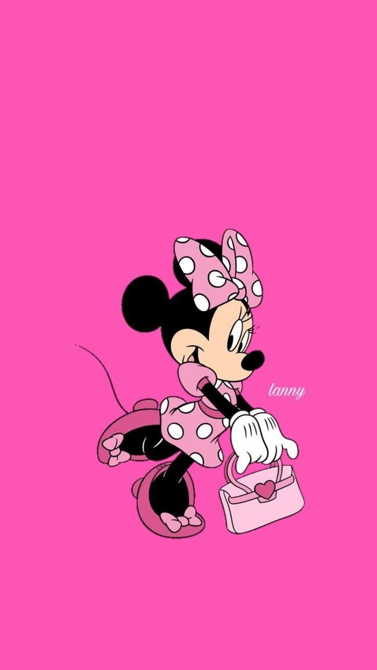  Minnie Mouse Hintergrundbild 736x1306. Patrícia Delpupo Lopes on Wallpaper Minnie. Mickey mouse wallpaper, Minnie mouse image, Minnie mouse picture