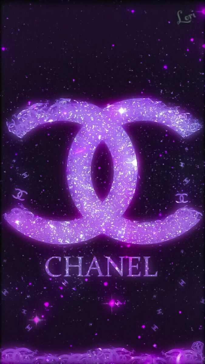  Quadratisch Hintergrundbild 675x1200. Purple Chanel. Purple wallpaper iphone, Purple aesthetic background, Purple wall art