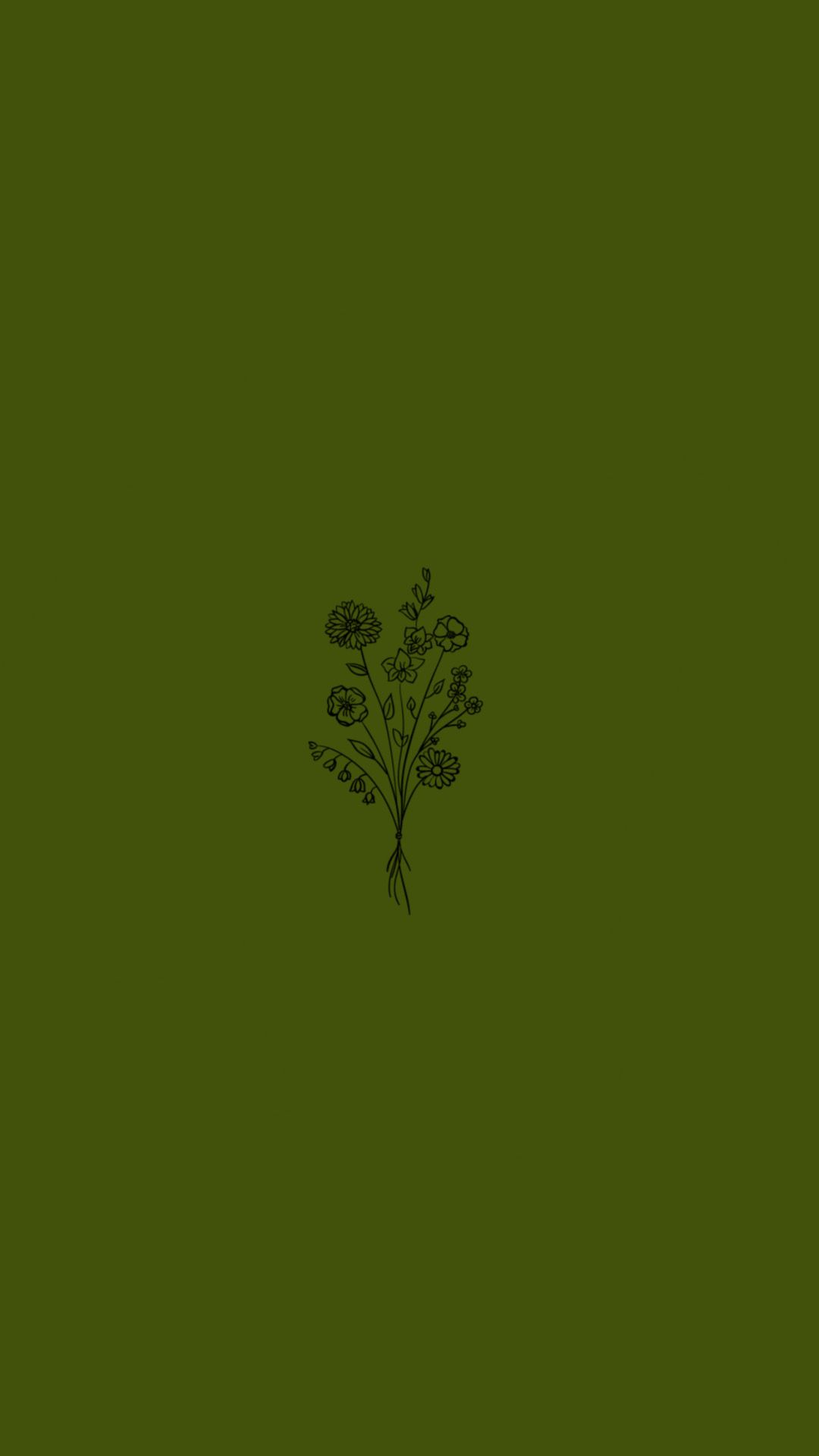 Grüner Hintergrundbild 1080x1920. Green Wallpaper. Olive green wallpaper, Green wallpaper, Green aesthetic