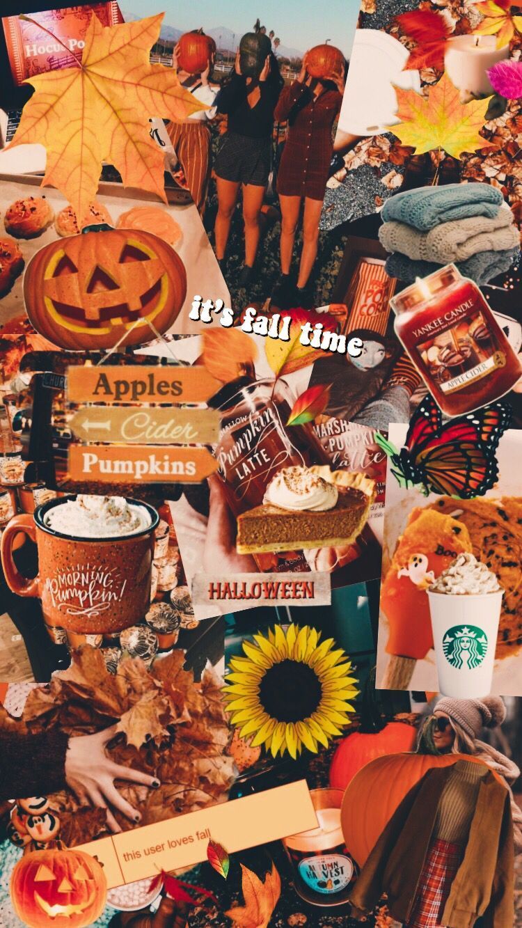  Halloween Hintergrundbild 750x1333. Aesthetic Halloween And Autumn Wallpaper
