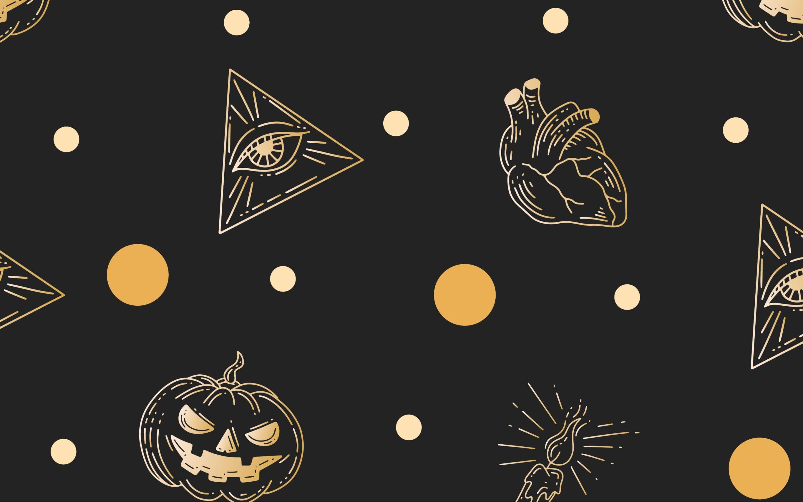  Halloween Hintergrundbild 2560x1601. Aesthetic Halloween Wallpaper 【2023】
