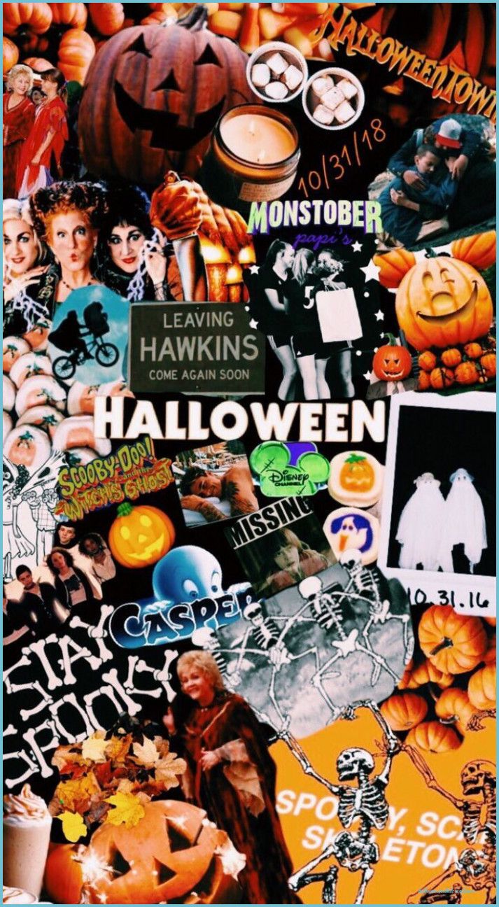  Halloween Hintergrundbild 713x1296. Autumn Halloween Aesthetic Wallpaper