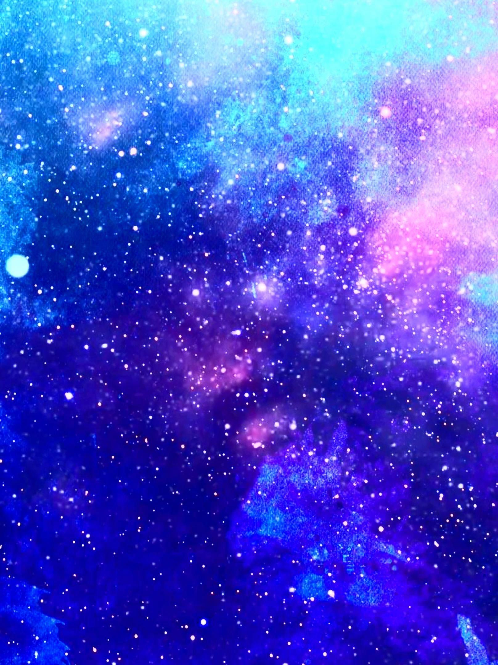 Galaxie Hintergrundbild 1616x2160. Galaxy Aesthetic. Dark Blue Wallpaper Download