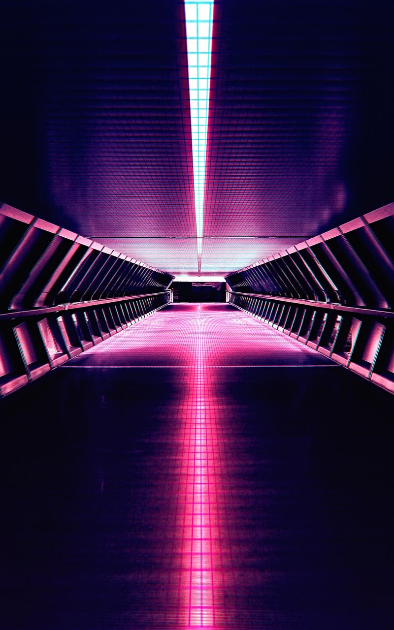  Tablet HD Hintergrundbild 800x1280. Synthwave Aesthetic Corridor 4k Nexus Samsung Galaxy Tab Note Android Tablets HD 4k Wallpaper, Image, Background, Photo and Picture