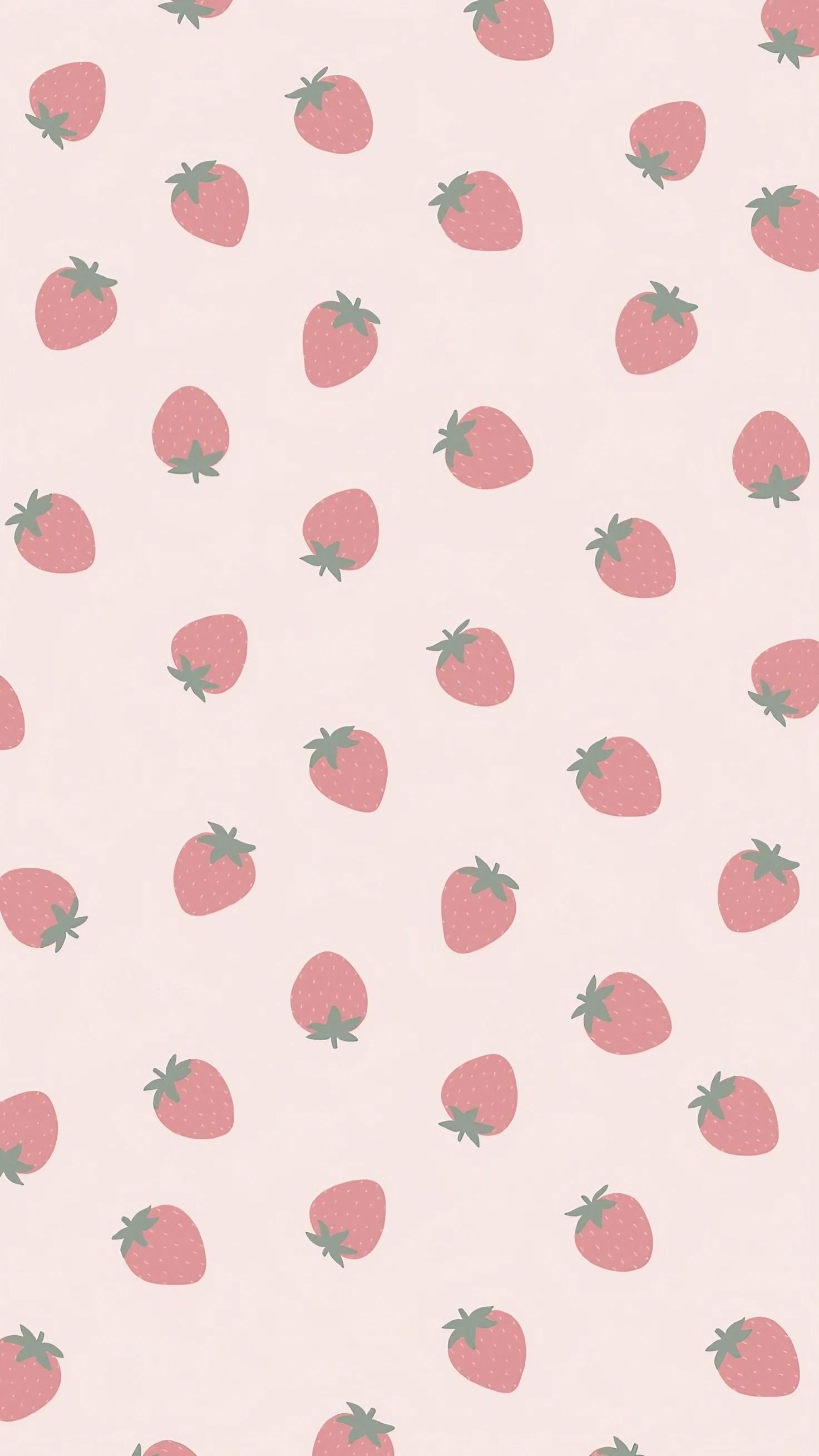  Zeichnungen Hintergrundbild 1472x2616. Strawberry aesthetic Wallpaper Download