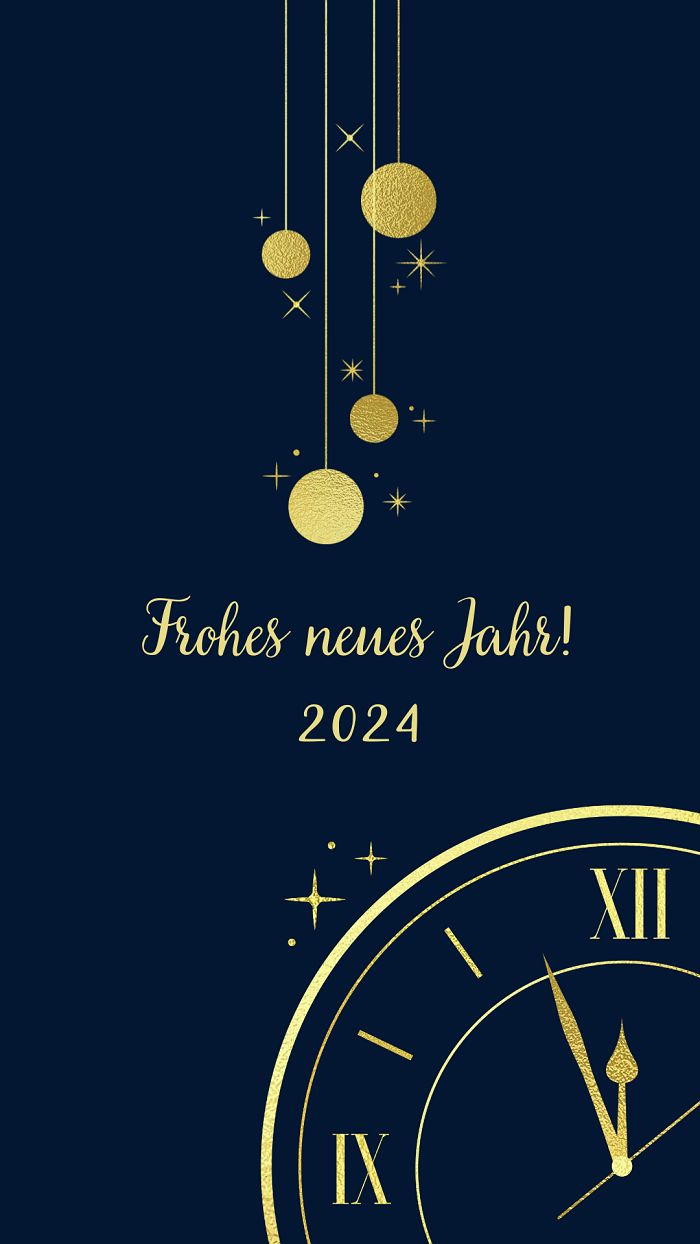  Frohes Neues Jahr 2024 Hintergrundbild 700x1244. Frohes neues Jahr