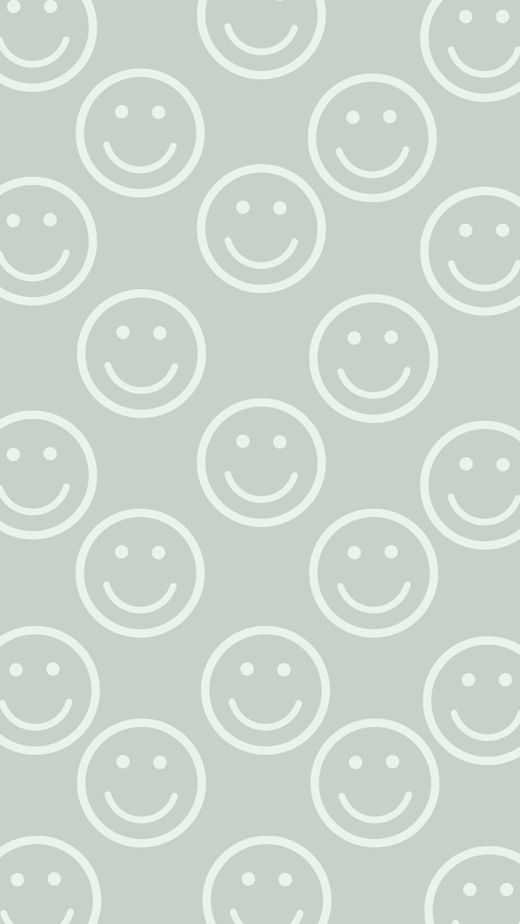  Schlicht Hintergrundbild 736x1308. Trendy Aesthetic Green Smile Face Phone Wallpaper. Fondos de pantalla de iphone, Fondos de pantalla para ipad, Fondos de pantalla gratis