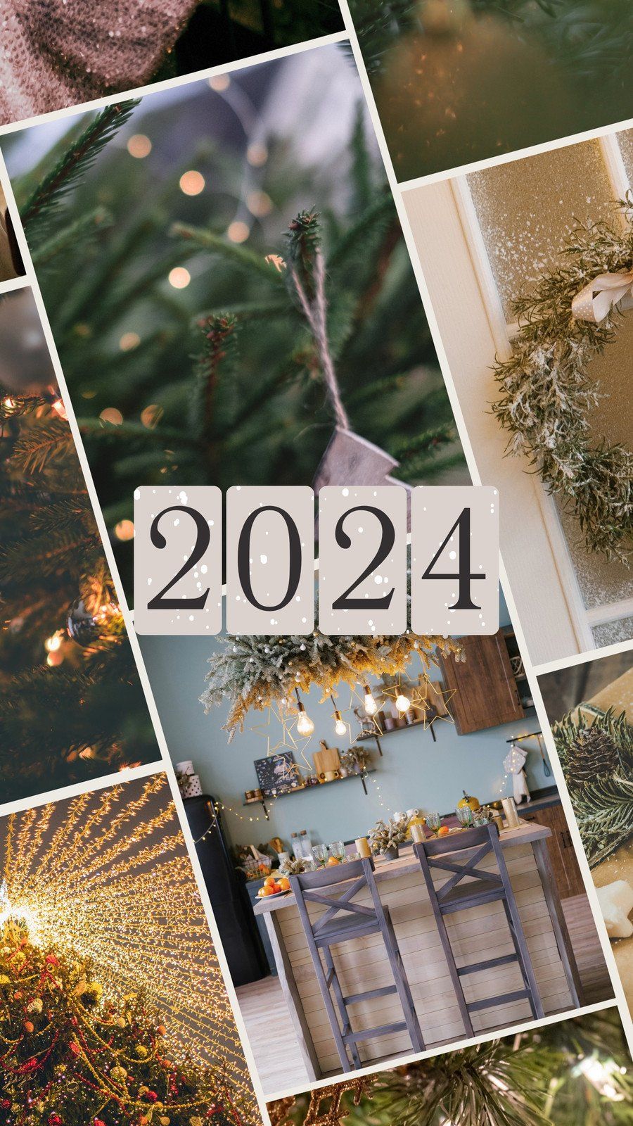  Neujahr 2024 Hintergrundbild 900x1600. Seite 13 anpassbare Vorlagen zum Thema Frohe Weihnachten