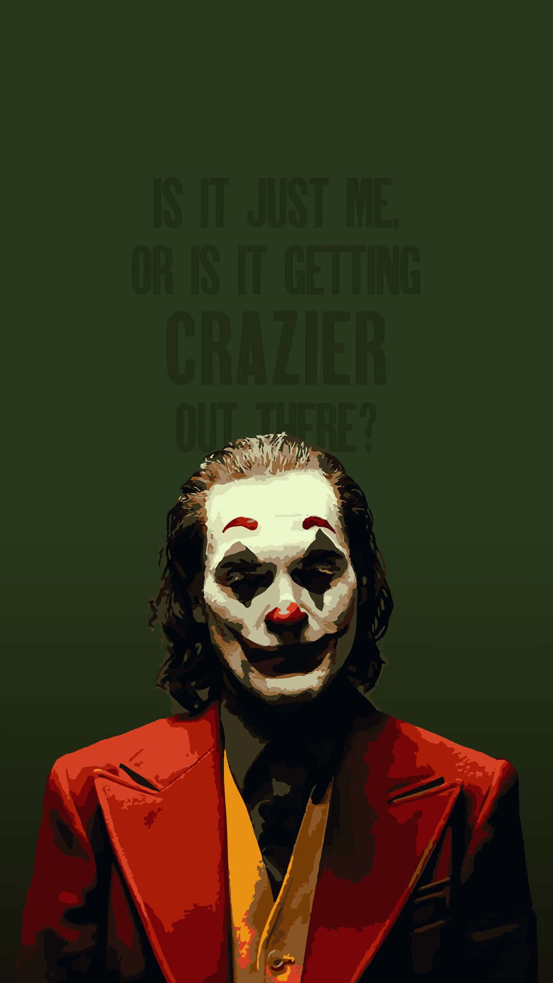  Joker Hintergrundbild 1080x1920. Download We all wear masks to survive in this world. Wallpaper