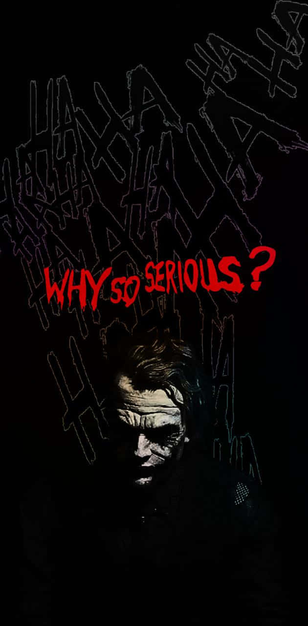  Joker Hintergrundbild 630x1280. Download • Laugh your way through life with the iconic Joker aesthetic. Wallpaper