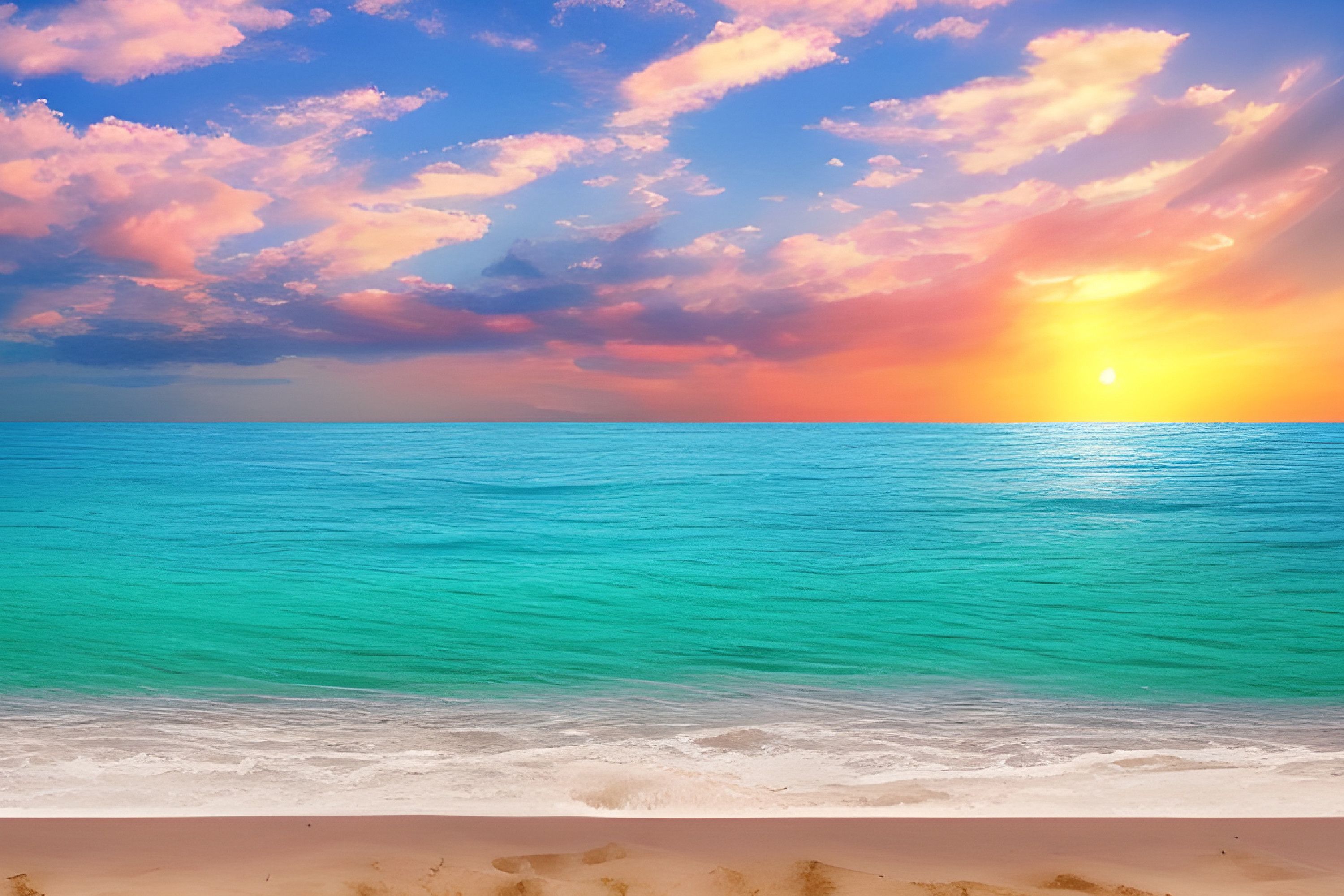  Karibik Hintergrundbild 3000x2000. Beach Background Grafik Von Fstock · Creative Fabrica