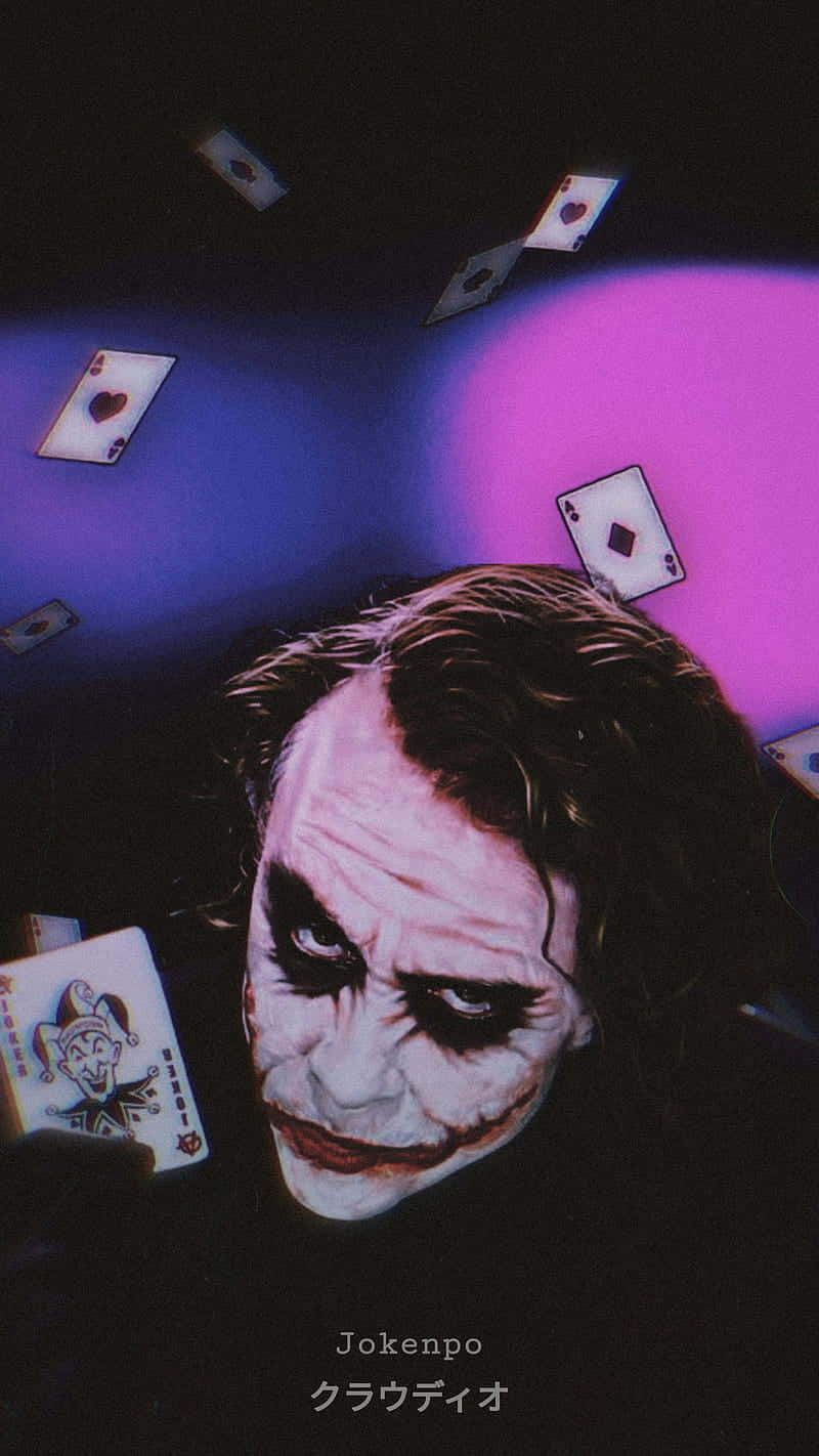  Joker Hintergrundbild 800x1422. Download Aesthetically Dark and Addictive Wallpaper