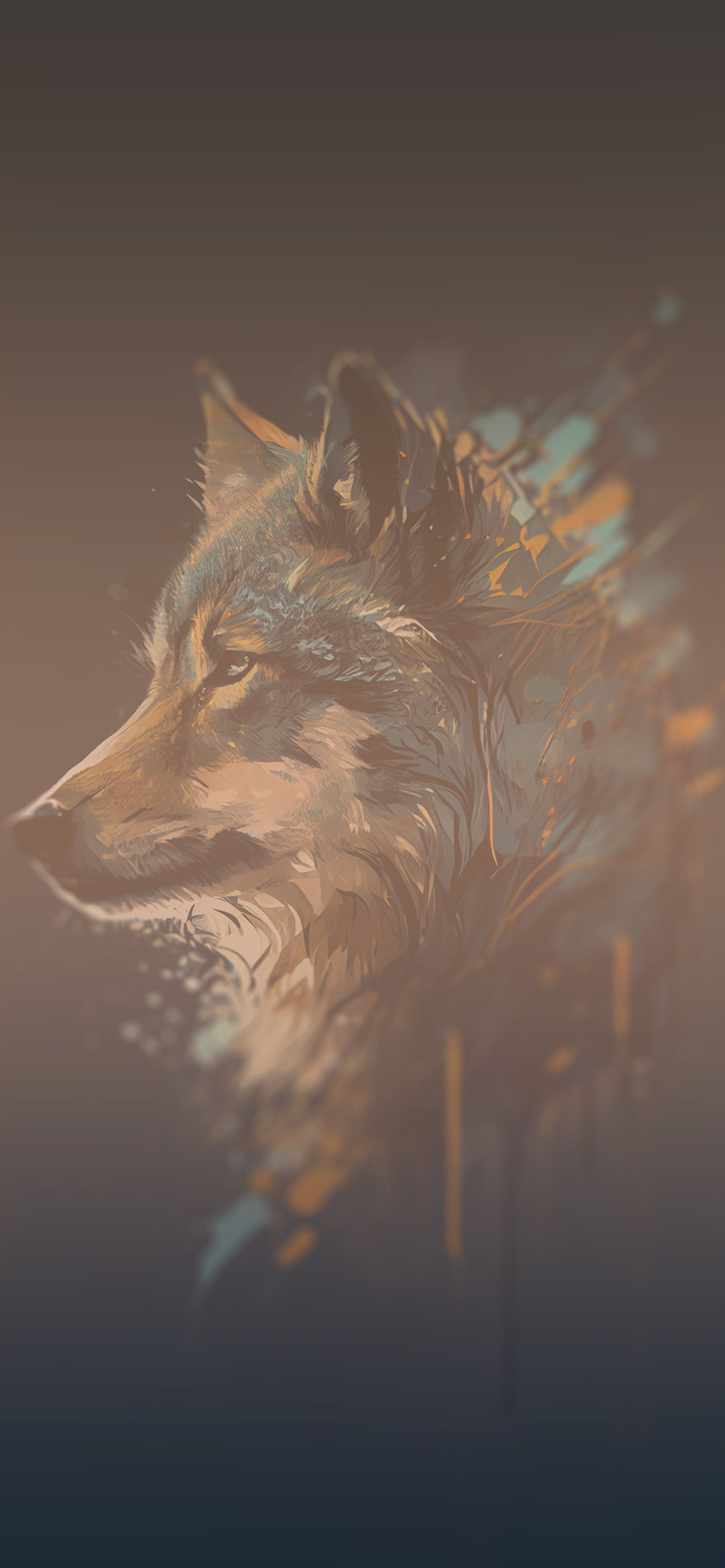  Wölfe Hintergrundbild 1183x2560. Wolf Dark Art Wallpaper Aesthetic Wallpaper for iPhone 4k