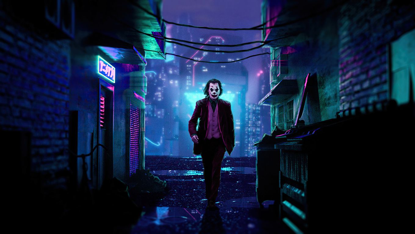  Joker Hintergrundbild 1360x768. Joker X Cyberpunk 2077 4k Laptop HD HD 4k Wallpaper, Image, Background, Photo and Picture