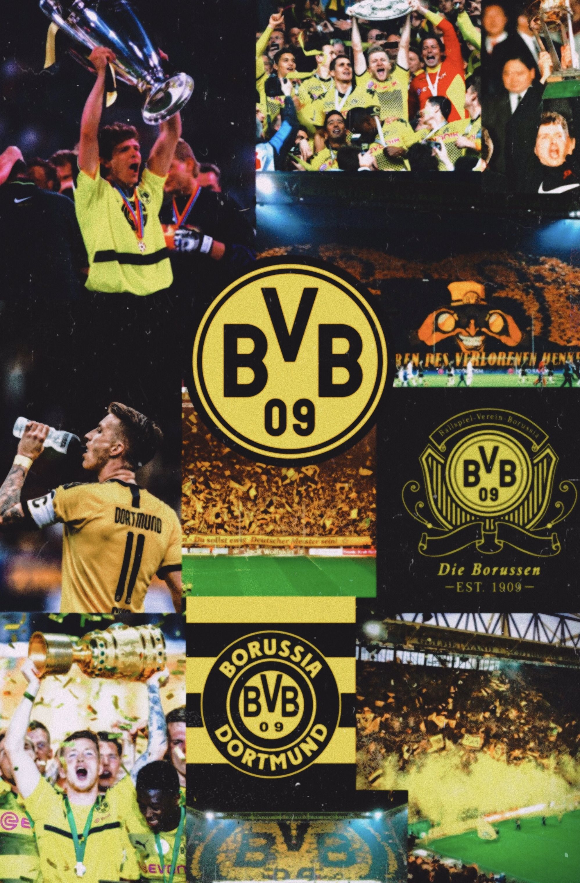 Borussia Dortmund Hintergrundbild 1996x3041. Borussia Dortmund