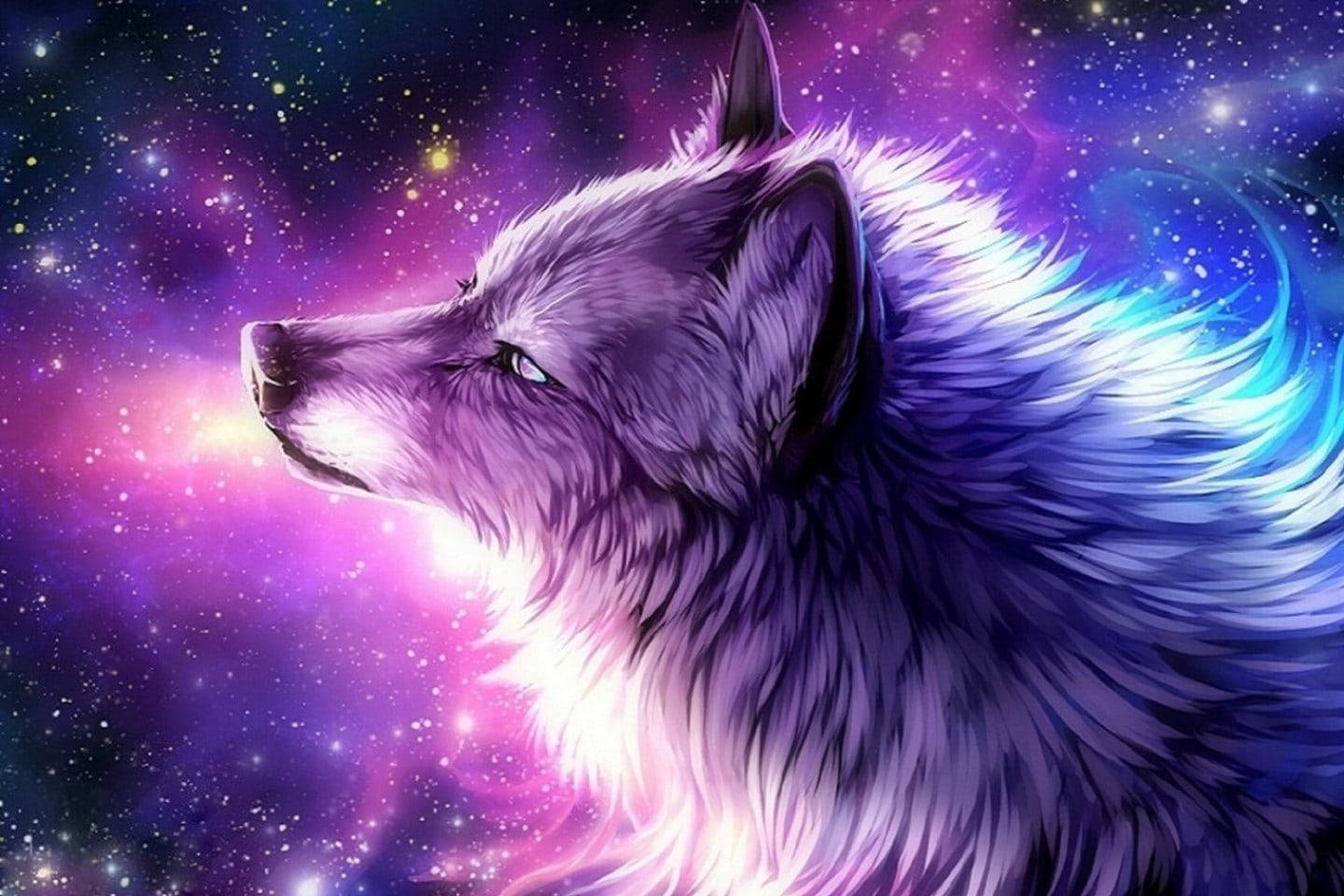  Wölfe Hintergrundbild 1440x960. Anime Wolf Wallpaper KOSTENLOS