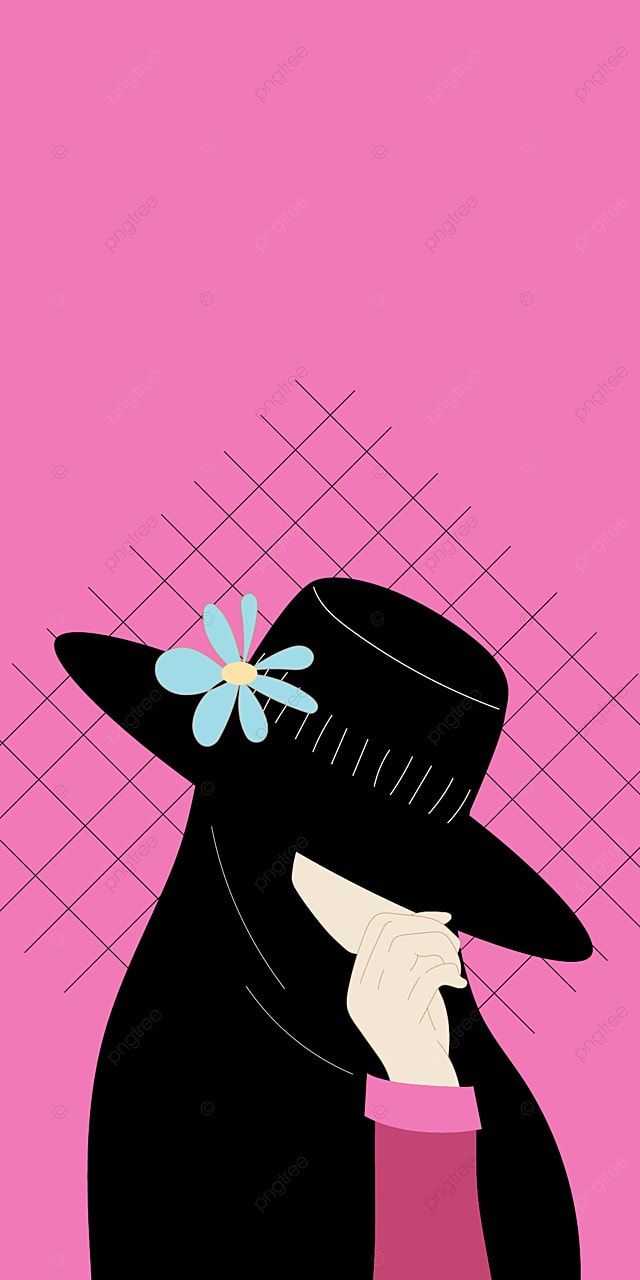  Mädchen Hintergrundbild 640x1280. Hijab Mädchen Mit Black Hat Wallpaper Hintergrund Hintergrundbild zum kostenlosen Download