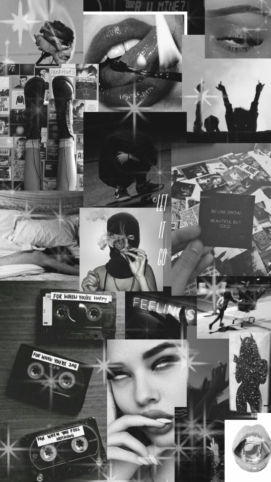  Schwarz Weiß Hintergrundbild 1080x1920. Laura Alzate on collage. Aesthetic desktop wallpaper, Black aesthetic wallpaper, Aesthetic pastel wallpaper