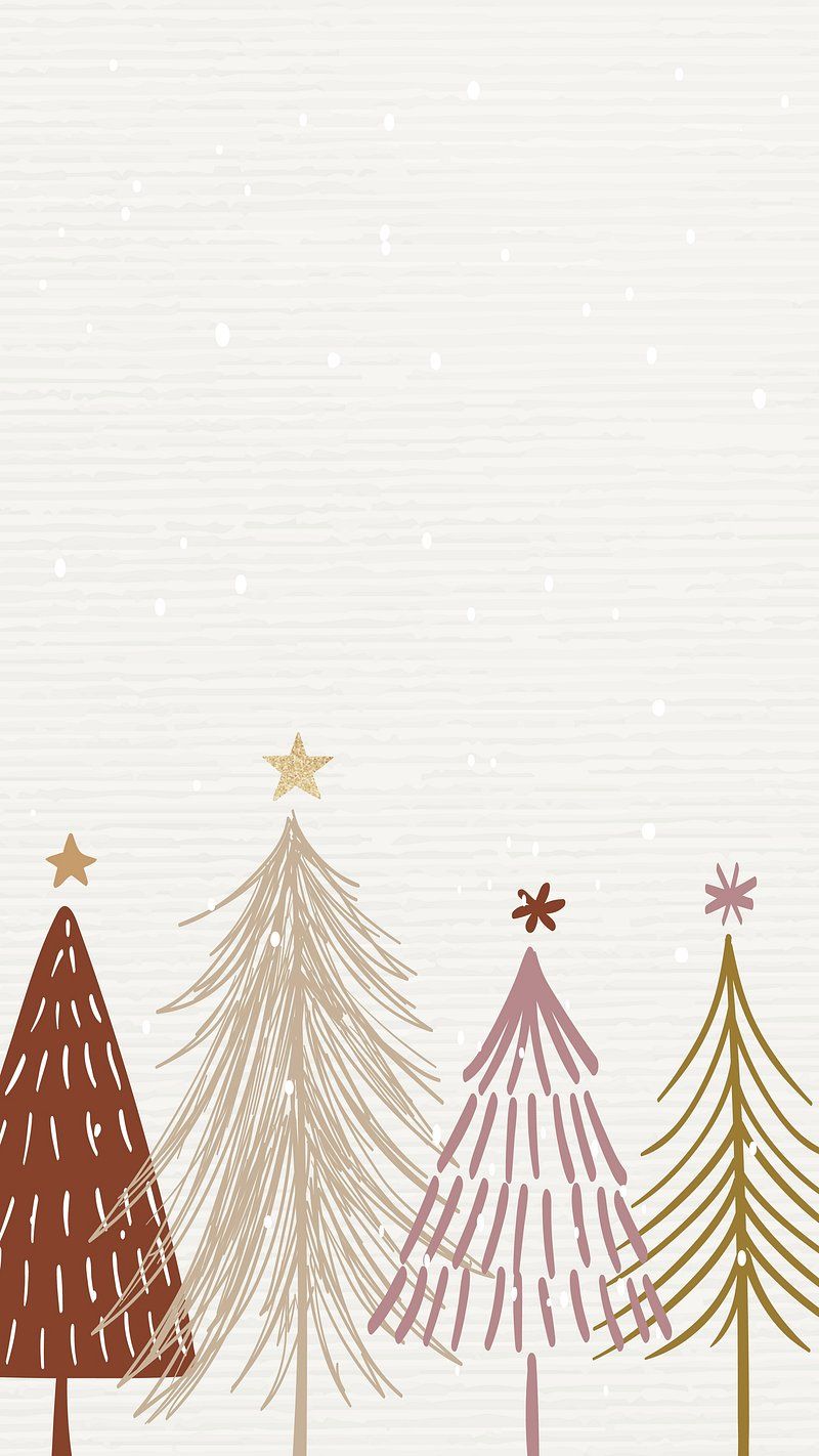  Winter Weihnachten Hintergrundbild 800x1422. Cream Christmas computer wallpaper, aesthetic