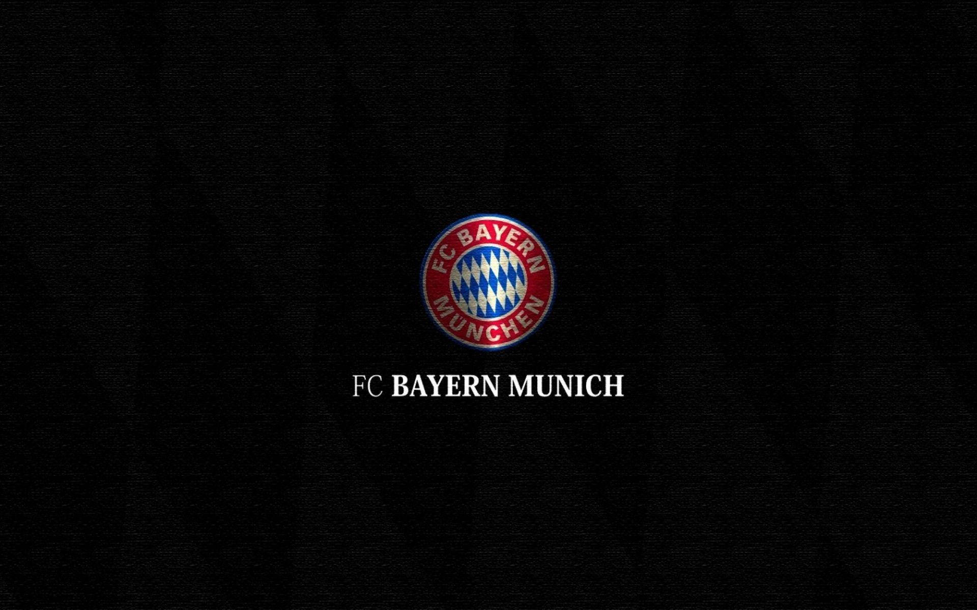  FC Bayern München Hintergrundbild 1920x1200. Download Bayern Munich Classic Aesthetic Logo Wallpaper