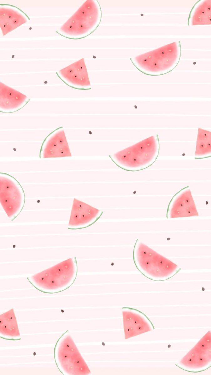  Hübsche Hintergrundbild 675x1200. Watermelon Aesthetic Wallpaper