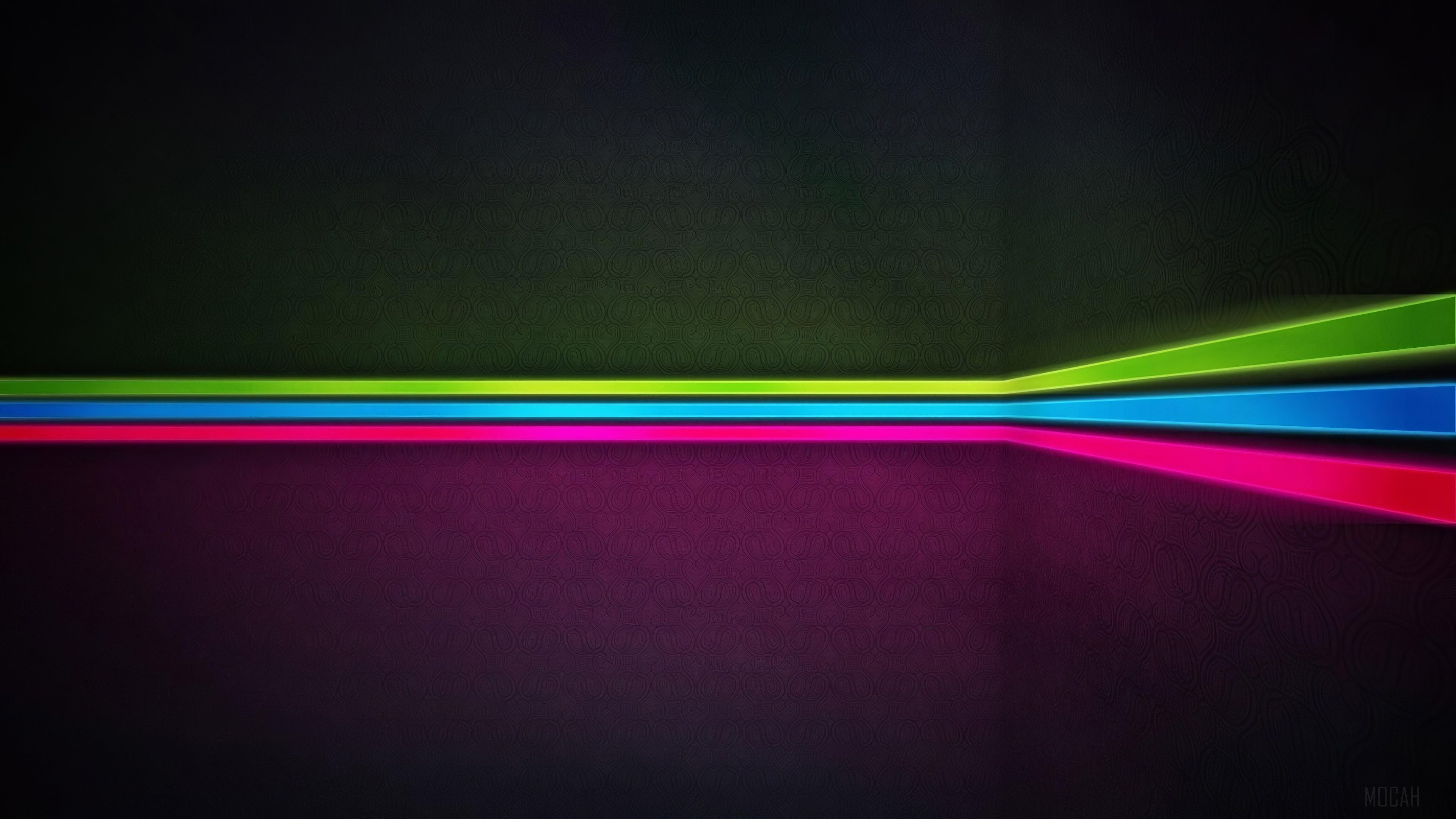  Neon 4k Hintergrundbild 3840x2160. Neon Stripes Wall 4k Gallery HD Wallpaper