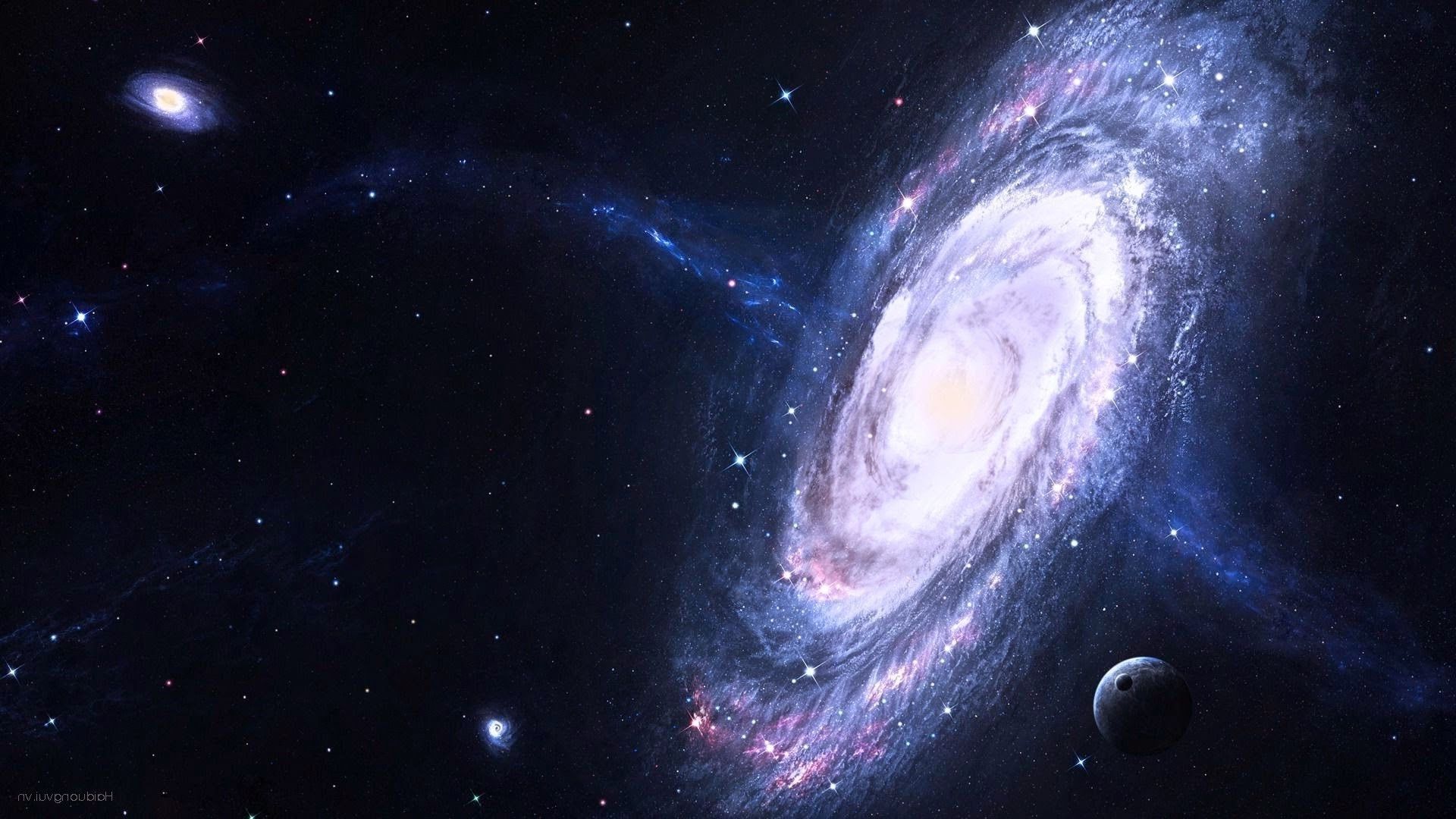 Galaxie Hintergrundbild 1920x1080. space artwork space art spiral galaxy.me!