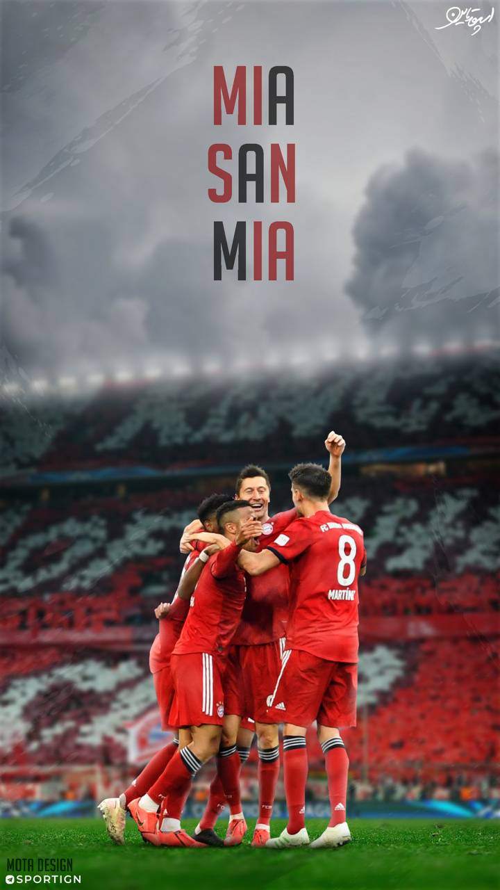  FC Bayern München Hintergrundbild 720x1280. Mia San Mia Wallpaper