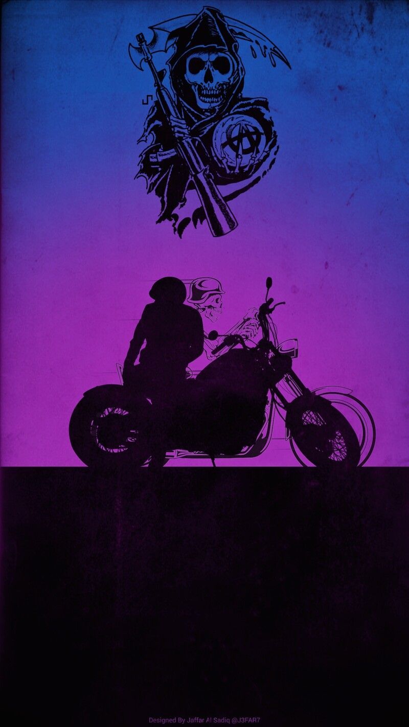  Sons Of Anarchy Hintergrundbild 800x1422. ArtStation of anarchy poster, Cesar Jaffar. Sons of anarchy tattoos, Sons of anarchy, Rock poster art