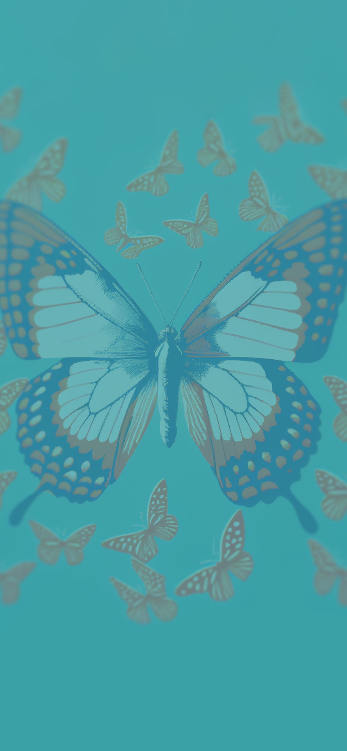  Schmetterling Hintergrundbild 1183x2560. Butterfly Preppy Aesthetic Wallpaper Wallpaper iPhone