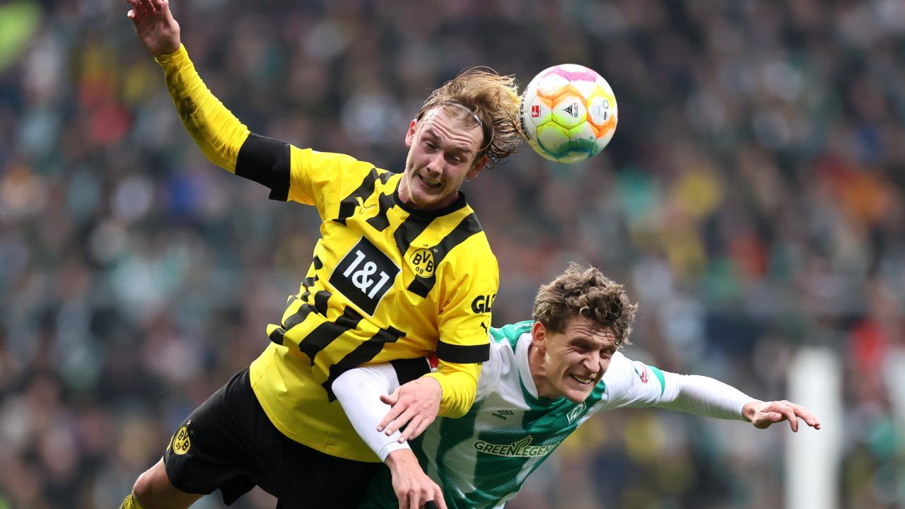 Borussia Dortmund Hintergrundbild 1280x720. Trotz Top Serie: Brandt Will Weiter Haare In Der Suppe Finden