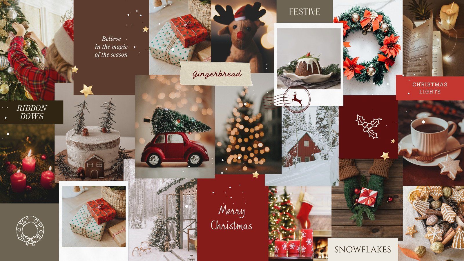  Windows Weihnachten Hintergrundbild 1600x900. Customize Christmas Desktop Wallpaper Templates Online