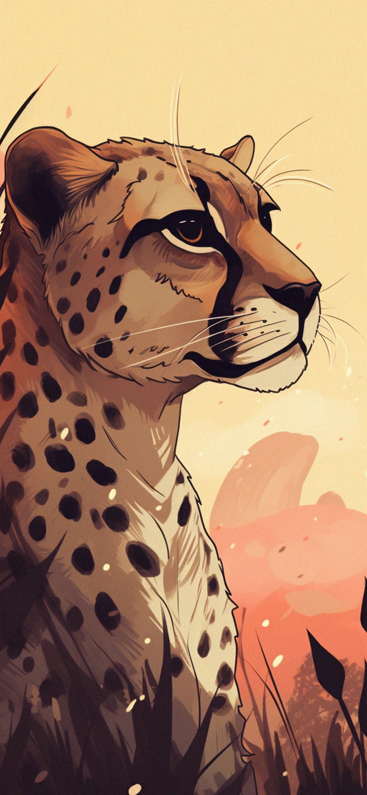  Leopardenmuster Hintergrundbild 1183x2560. Aesthetic Cheetah Beige Wallpaper Wallpaper iPhone 4k