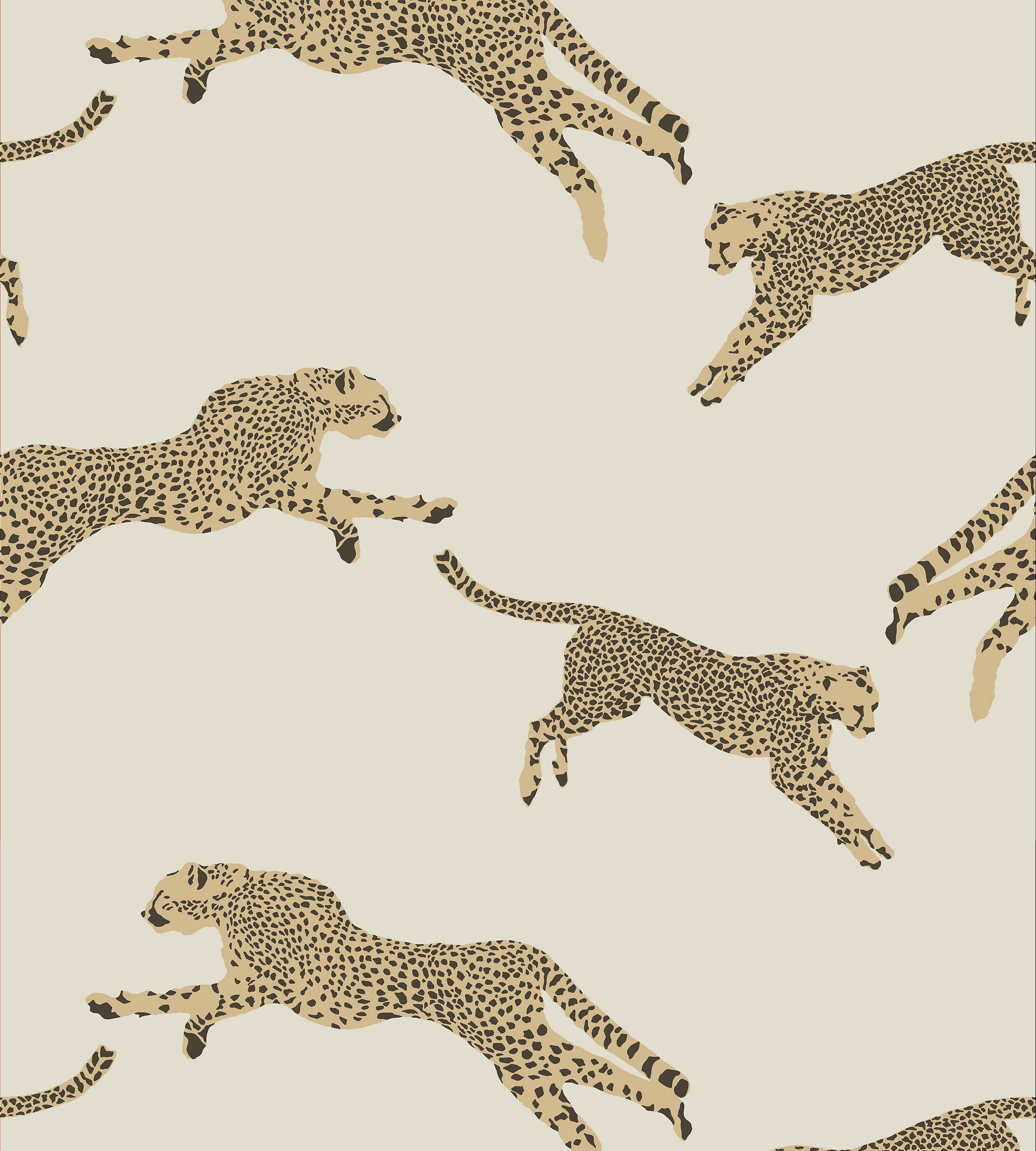  Leopardenmuster Hintergrundbild 2700x3000. SC 0001WP88449. Leaping Cheetah Dune
