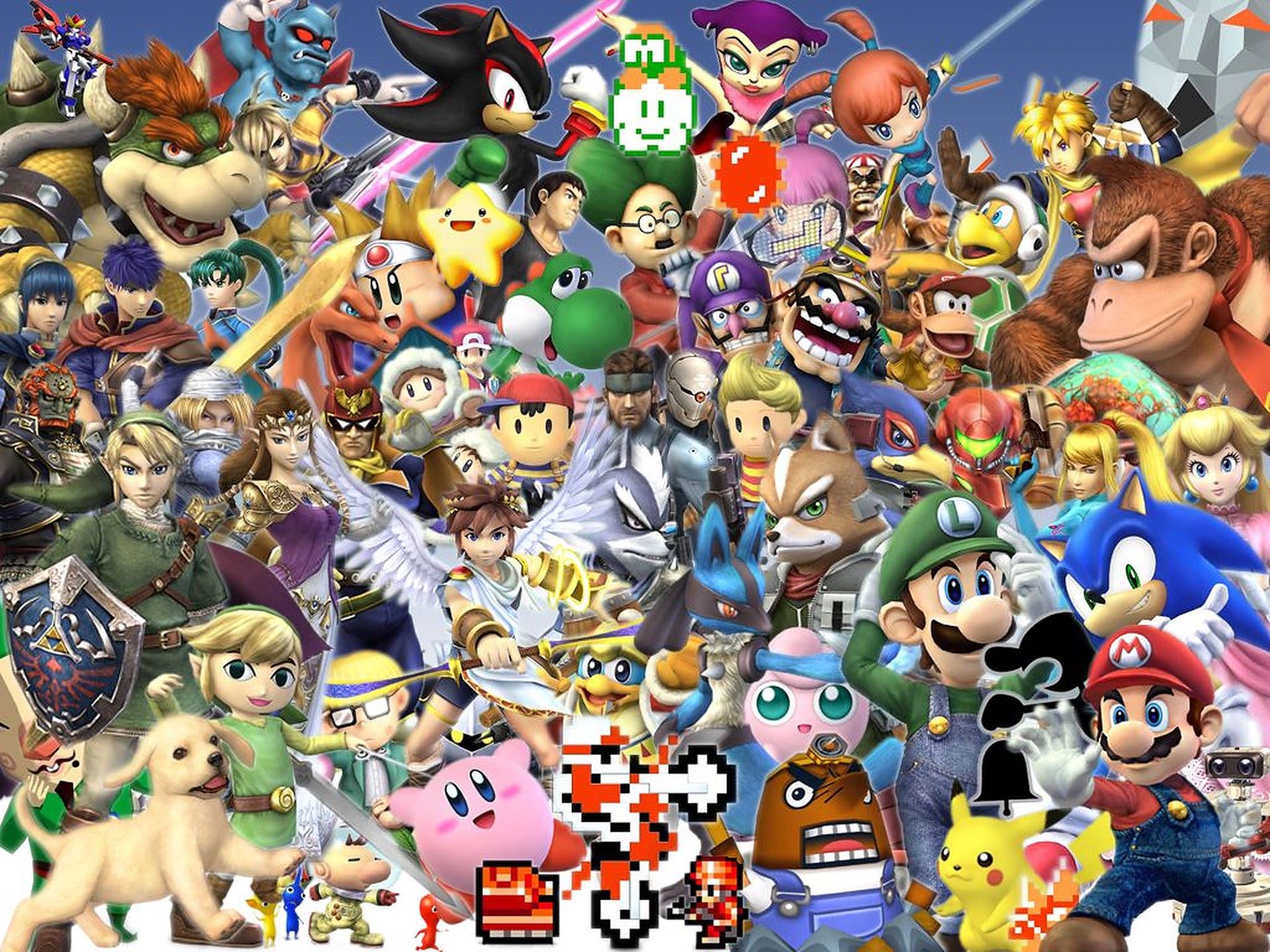  Nintendo Hintergrundbild 1920x1440. Nintendo Characters Wallpaper