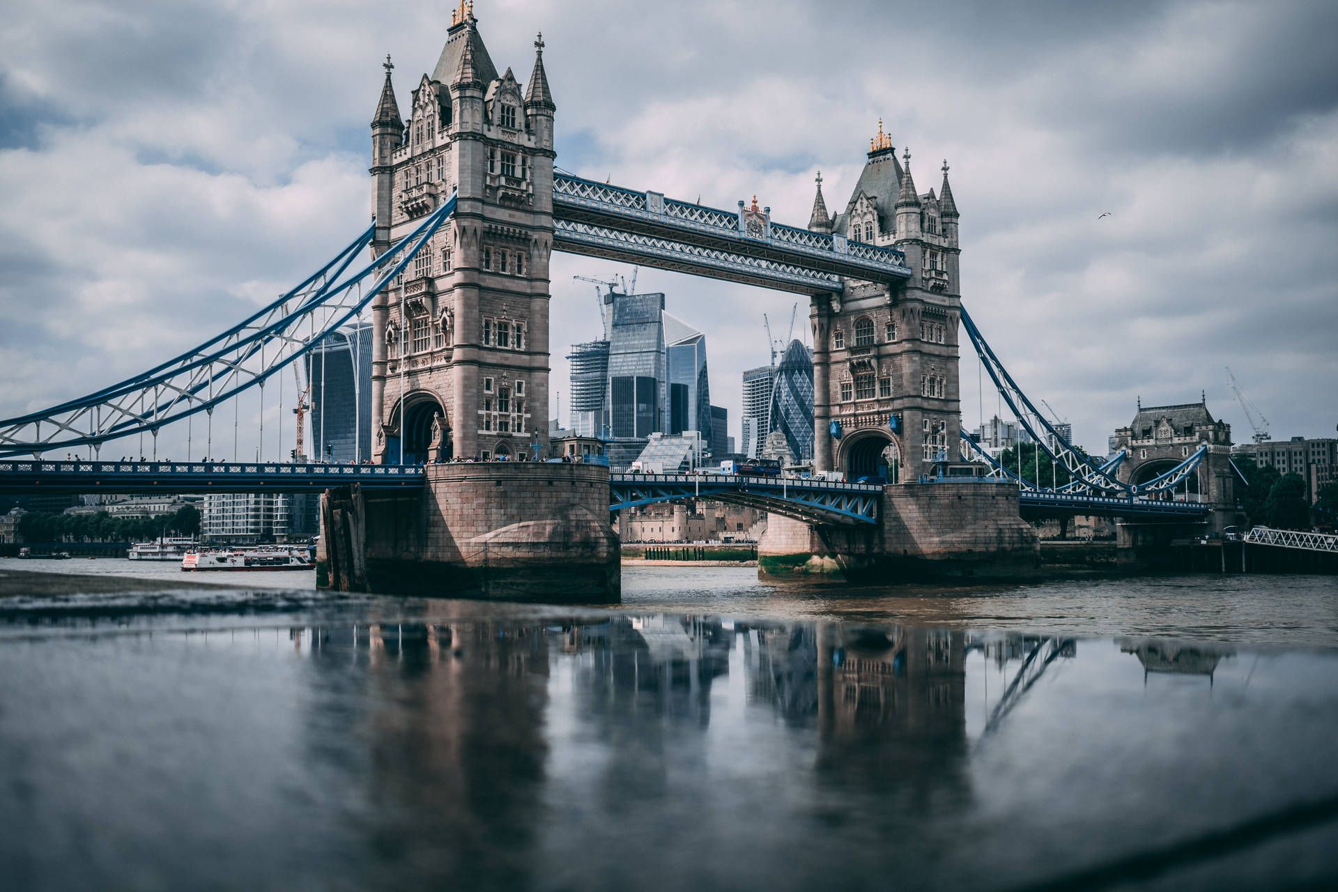  London Hintergrundbild 1920x1280. Download London Tower Bridge Aesthetic Shot Wallpaper