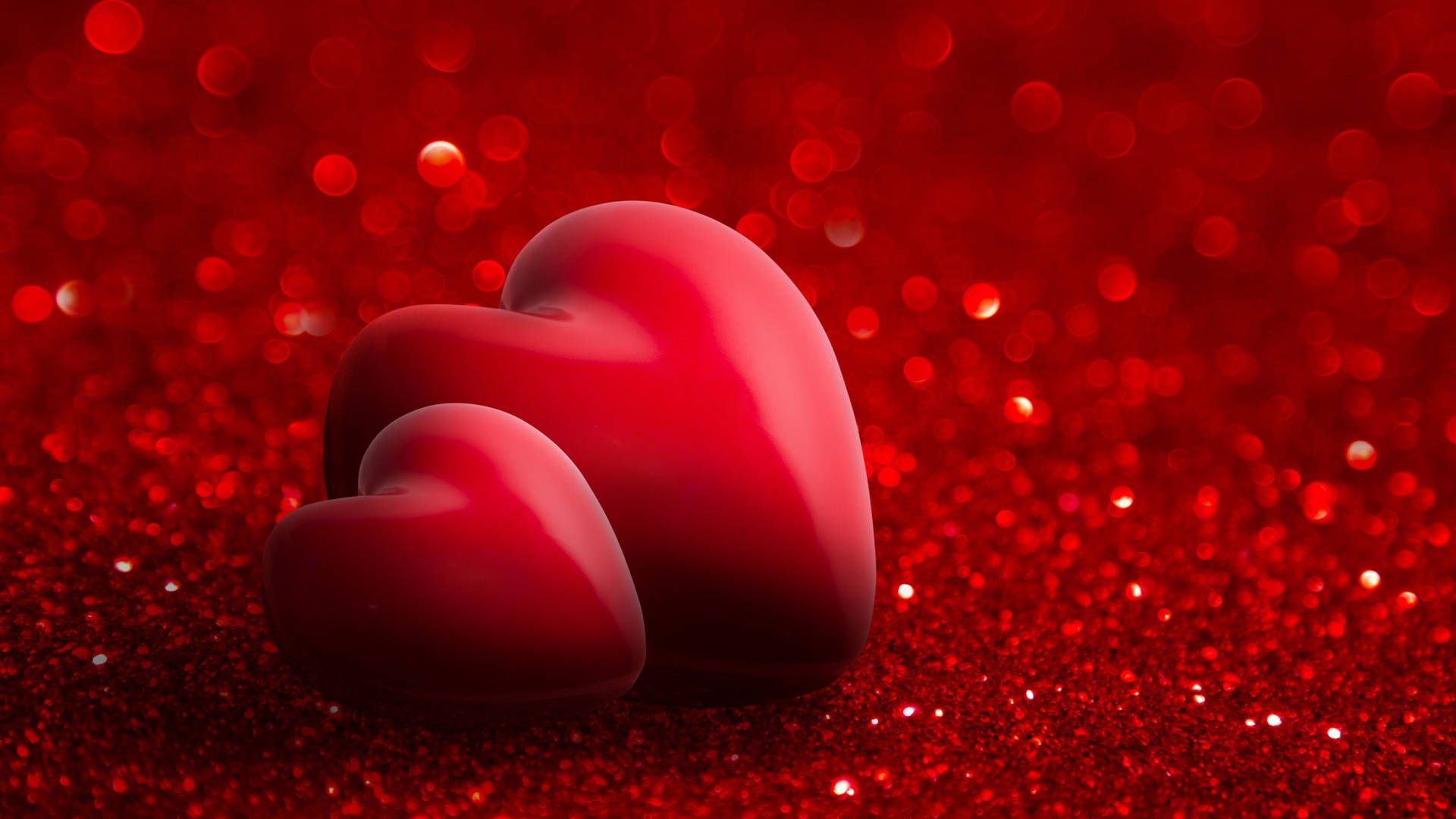  Herzen 3D Hintergrundbild 1920x1080. Downloaden Zeigensie Ihre Liebe Mit Diesem Atemberaubenden 3D Whatsapp Herz Wallpaper