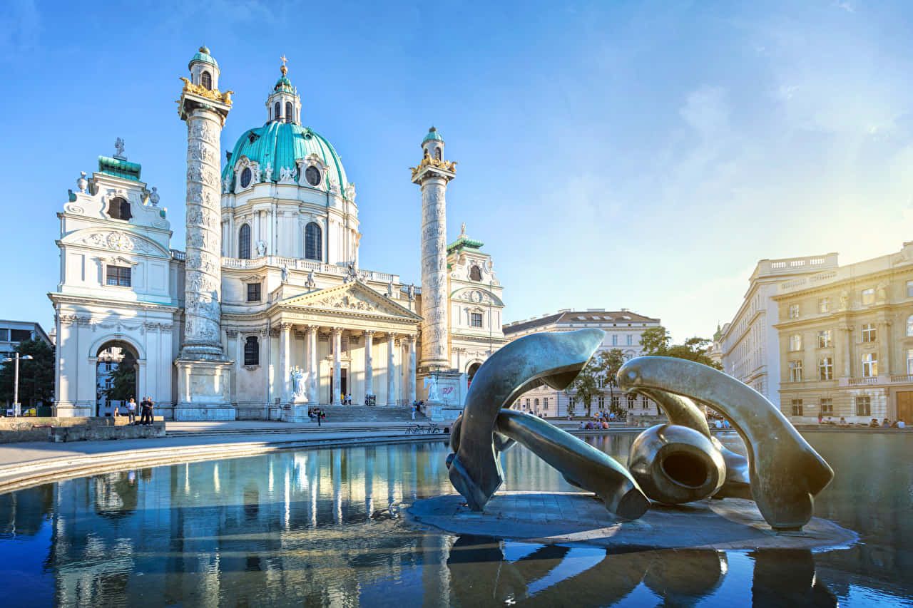  Wien Hintergrundbild 1280x853. Vienna Cathedral Wallpaper