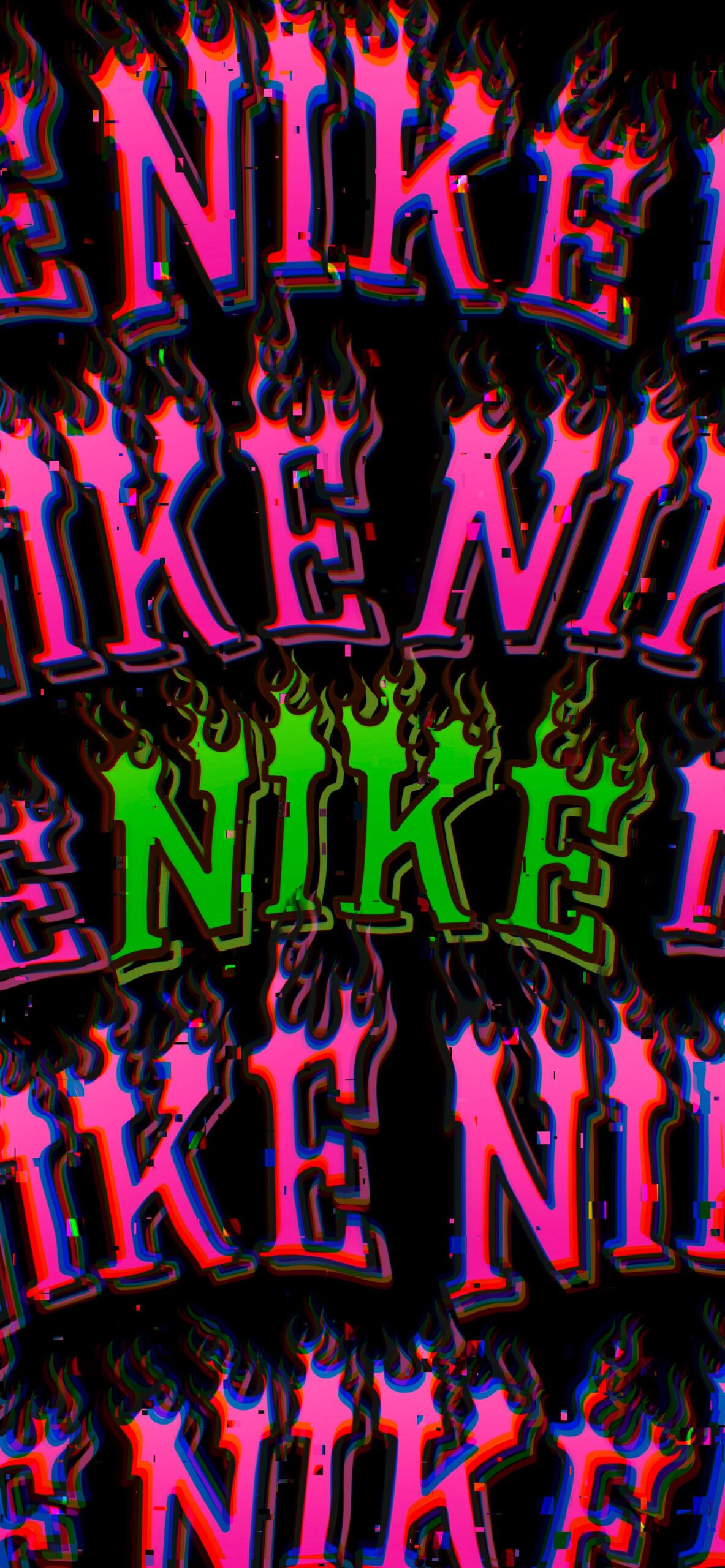  Nike Hintergrundbild 1183x2560. Black Nike Wallpaper with Flame Logo Nike Wallpaper HD