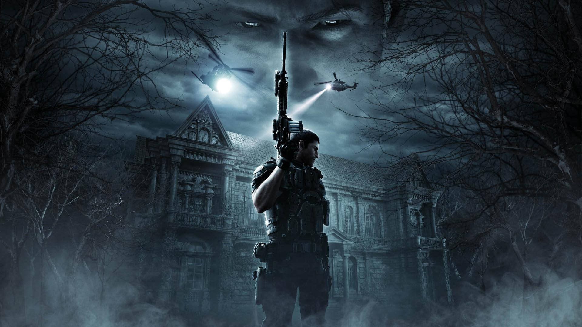  Resident Evil Hintergrundbild 1920x1080. Downloaden HD Chris Redfield Resident Evil Wallpaper