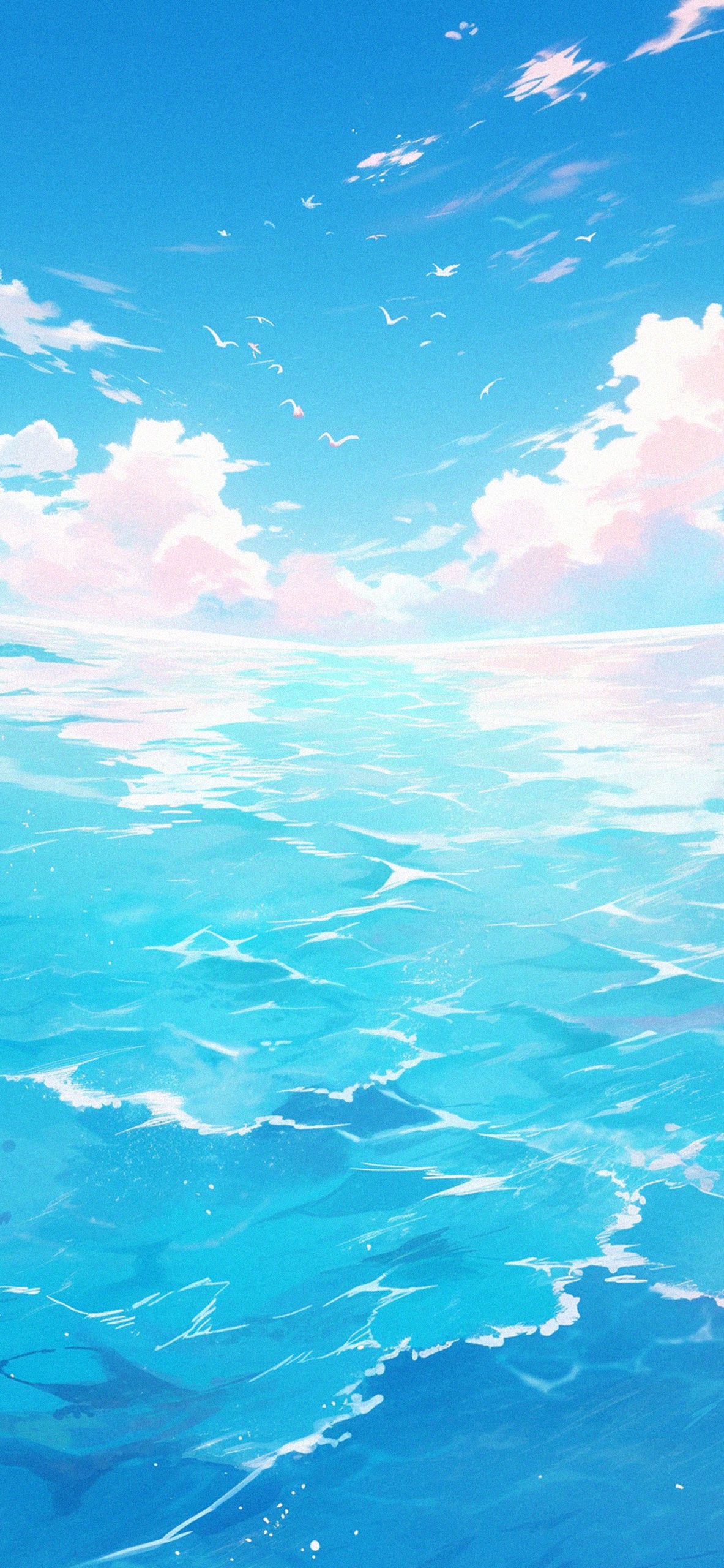  UHD Hintergrundbild 1183x2560. Aesthetic Ocean Endless Wallpaper Blue Wallpaper iPhone