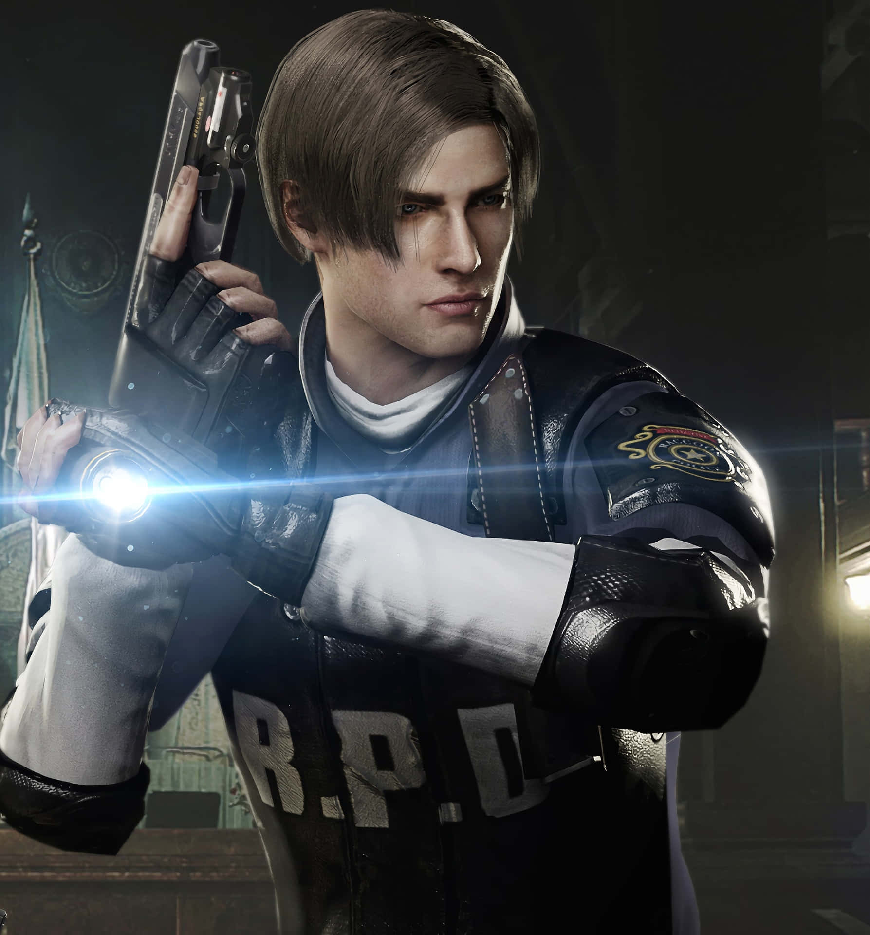  Resident Evil Hintergrundbild 1787x1920. Leon Resident Evil 2 Wallpaper