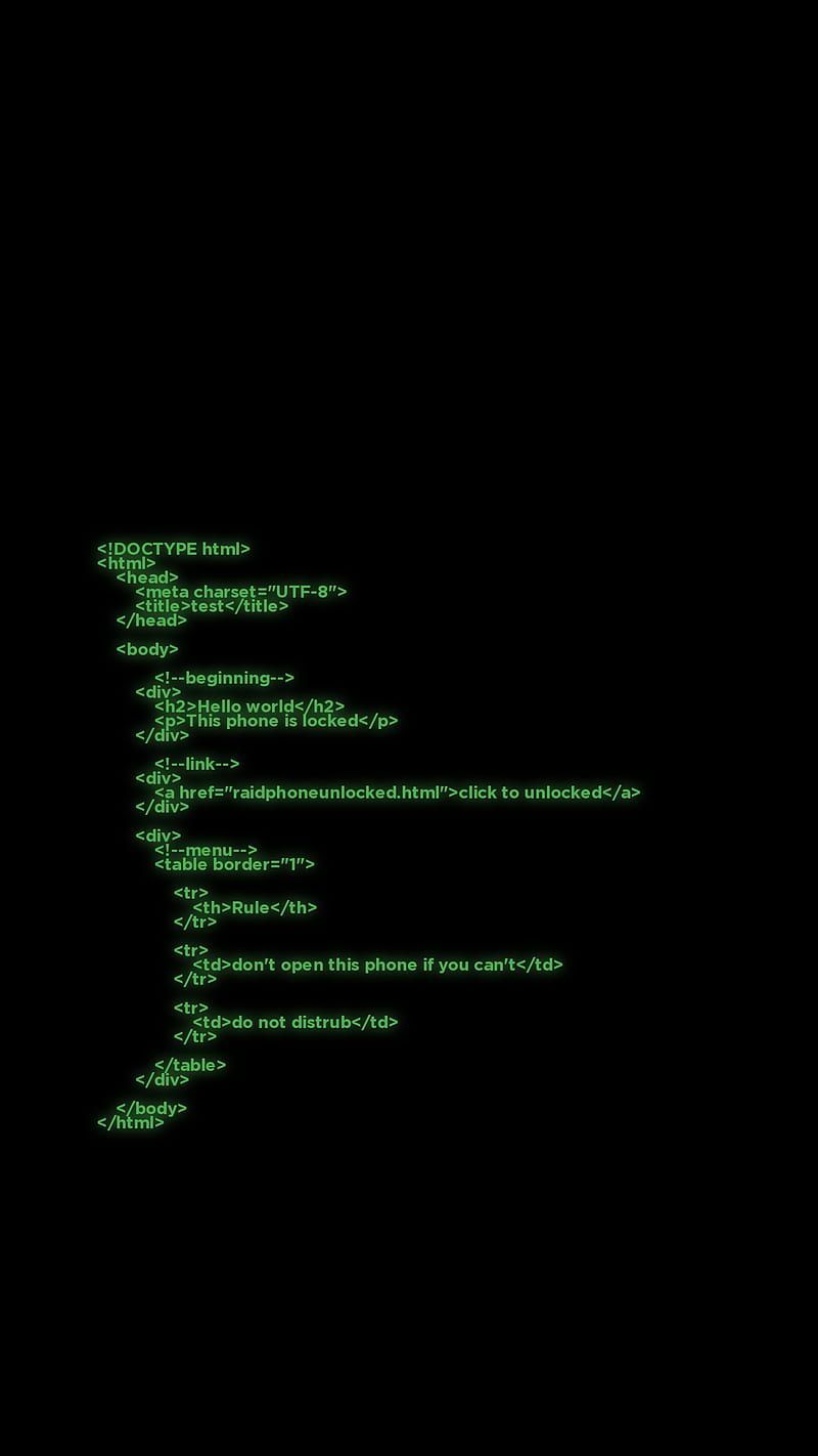  Hacker Hintergrundbild 800x1422. HTML, iPhone, coding, Aesthetic, Neon, hacker, black, Green, HD phone wallpaper