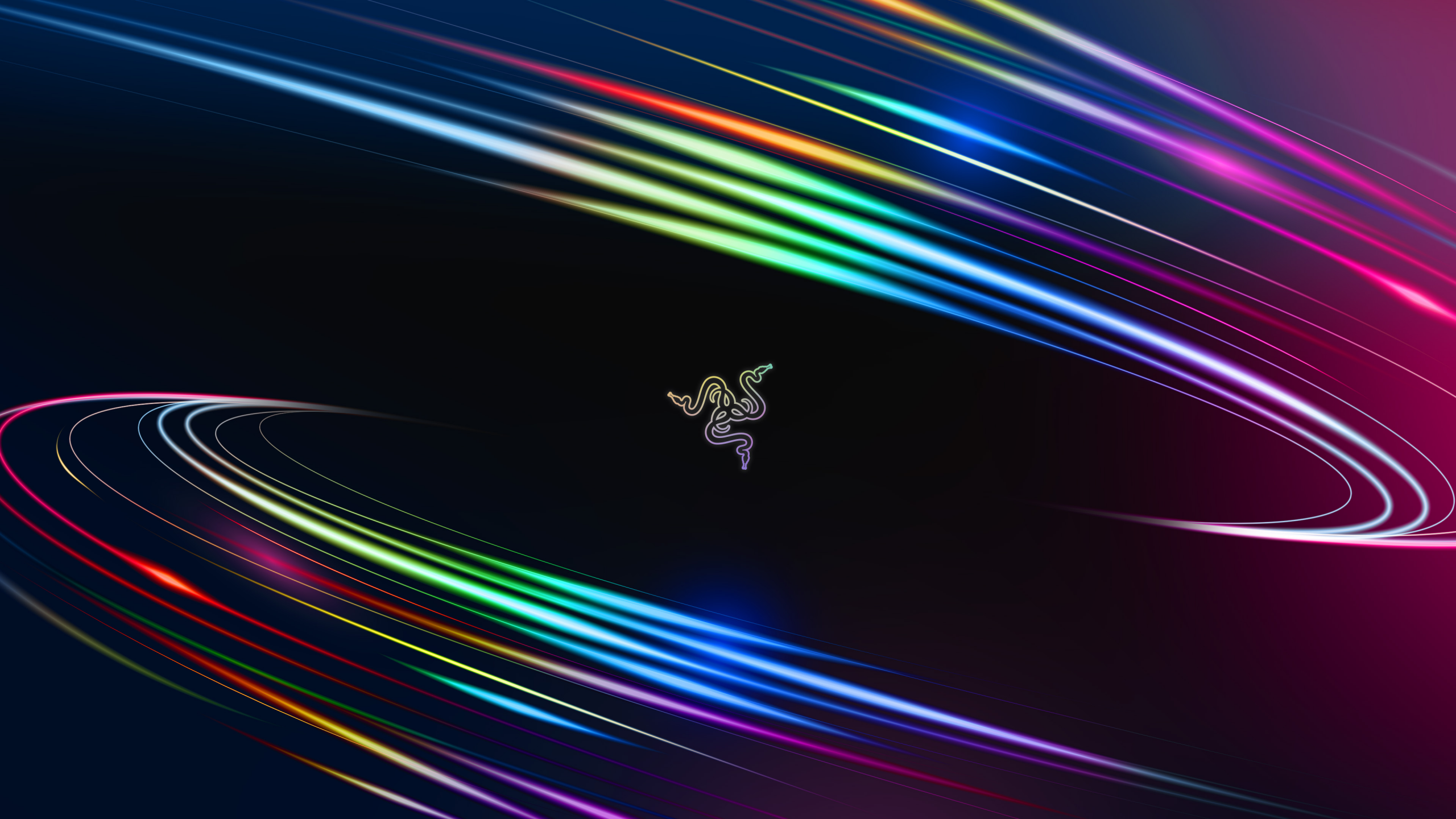 Razer Hintergrundbild 2560x1440. Vortex Wallpaper 4K, Waves, Spectrum, Razer, Colorful