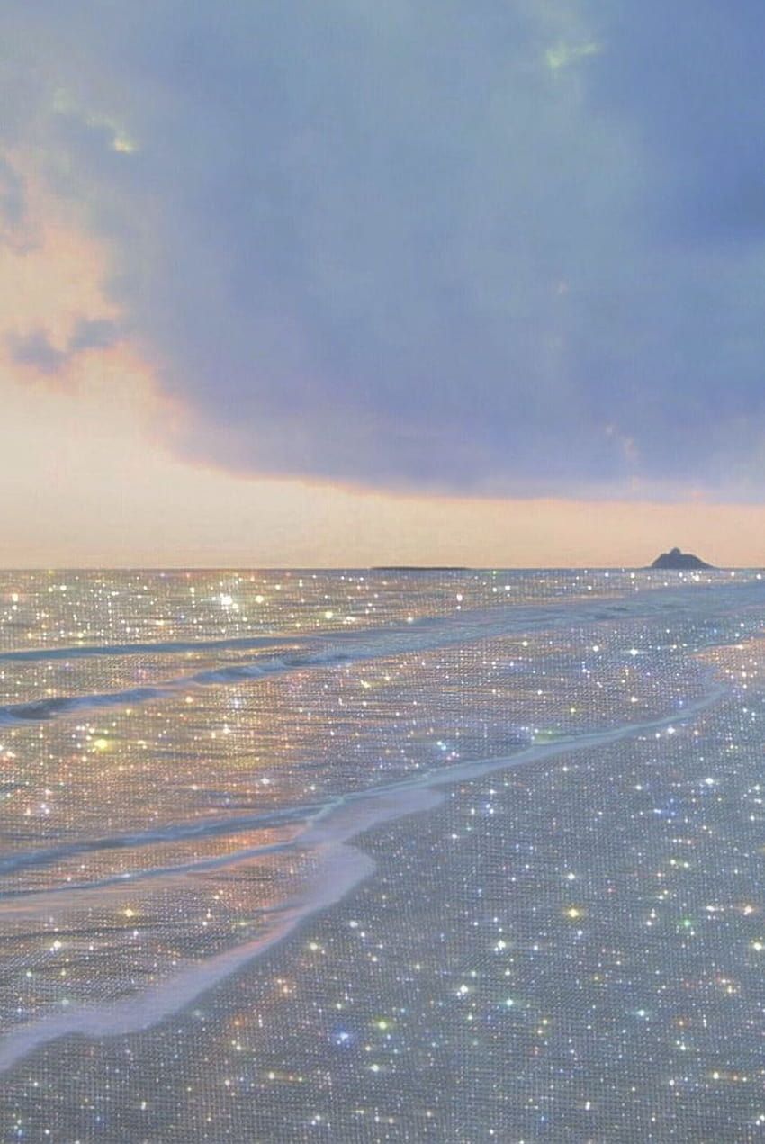 Glitzer Hintergrundbild 850x1271. Aesthetic The Effective We Offer You About Glitter , sparkles beach HD phone wallpaper