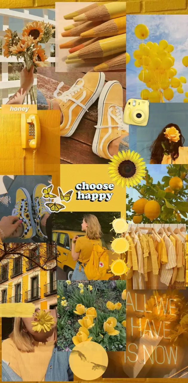  Zedge Hintergrundbild 630x1280. Aesthetic yellow wallpaper