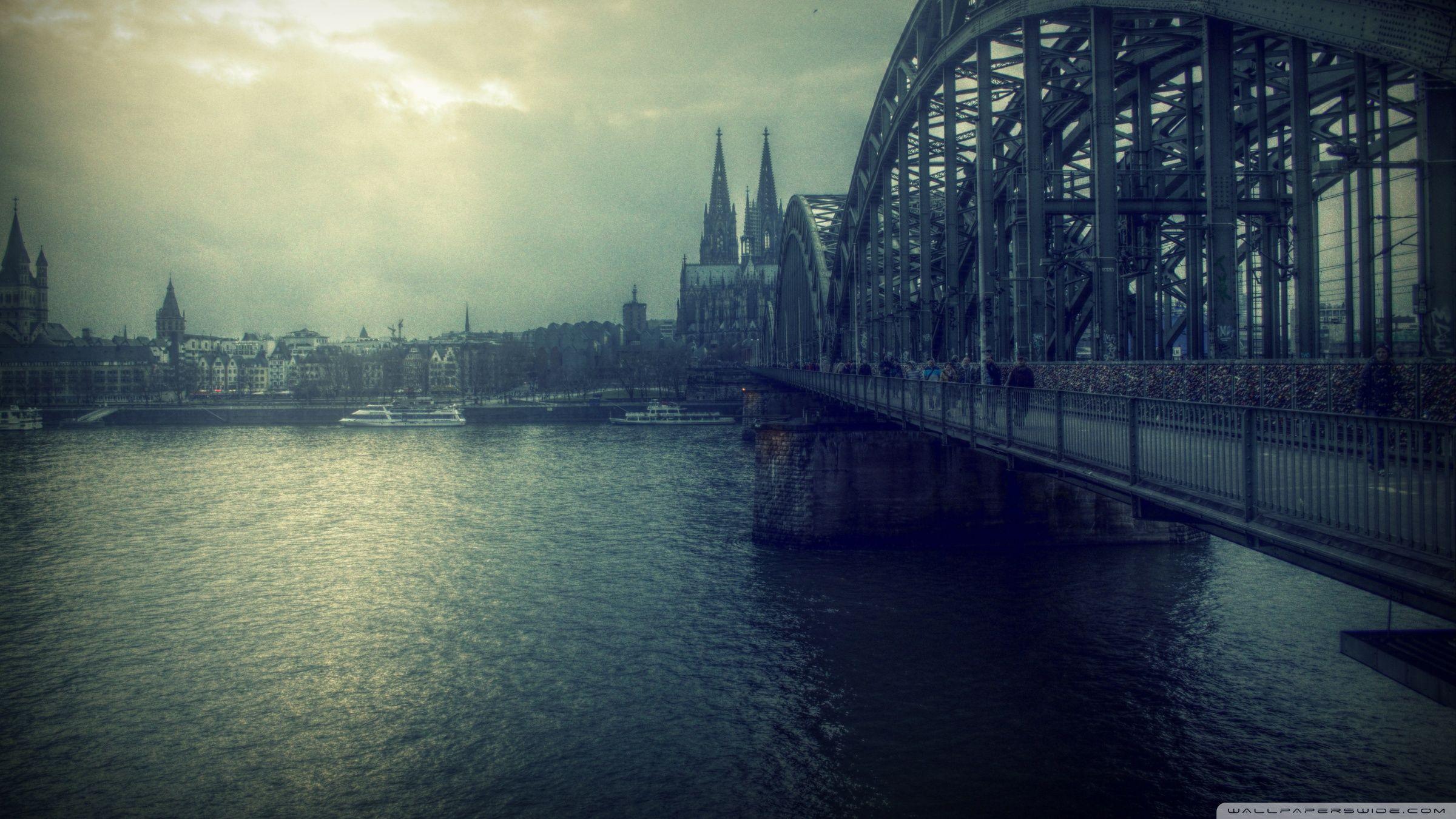  Köln Desktop Hintergrundbild 2400x1350. Cologne Wallpaper