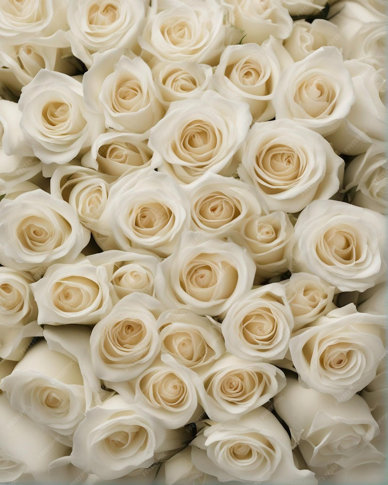  Weiße Rosen Hintergrundbild 1600x2000. Draufsicht mit weißen rosen im hintergrund