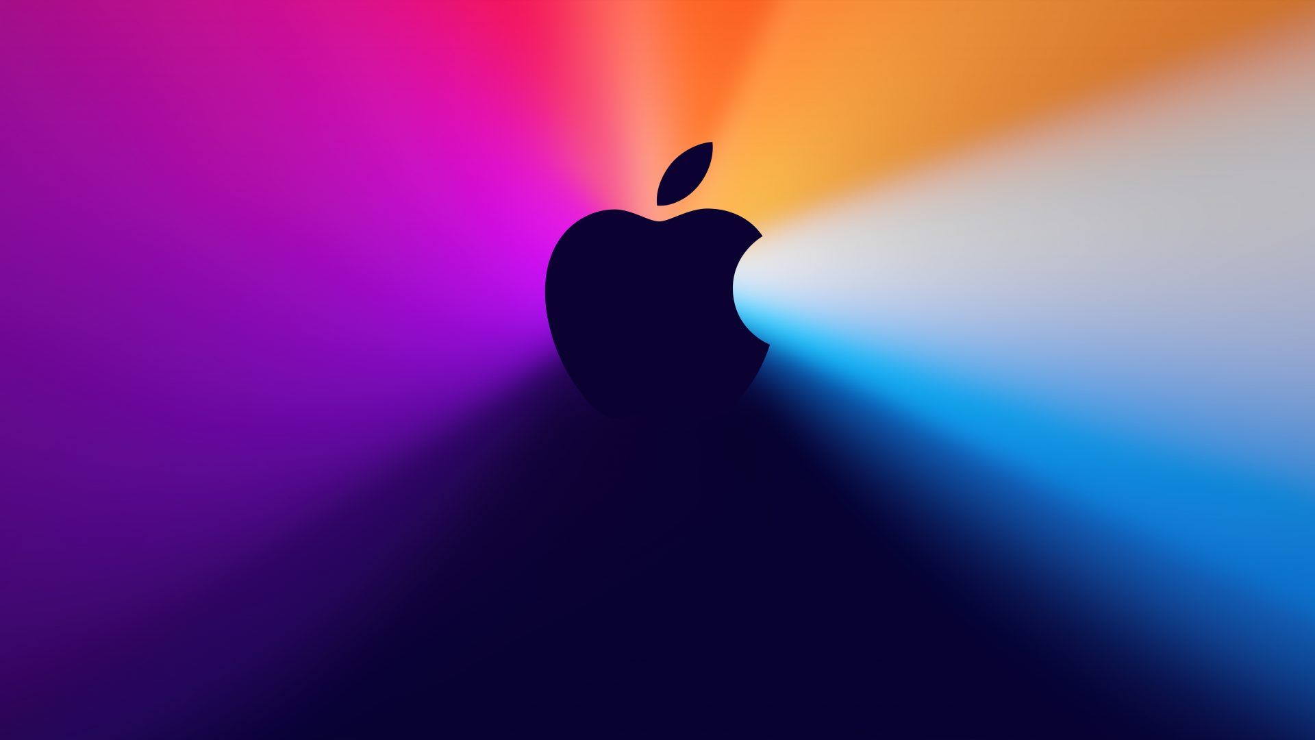 Apple Hintergrundbild 1920x1080. One more thing Wallpaper 4K, Apple logo, Gradient background